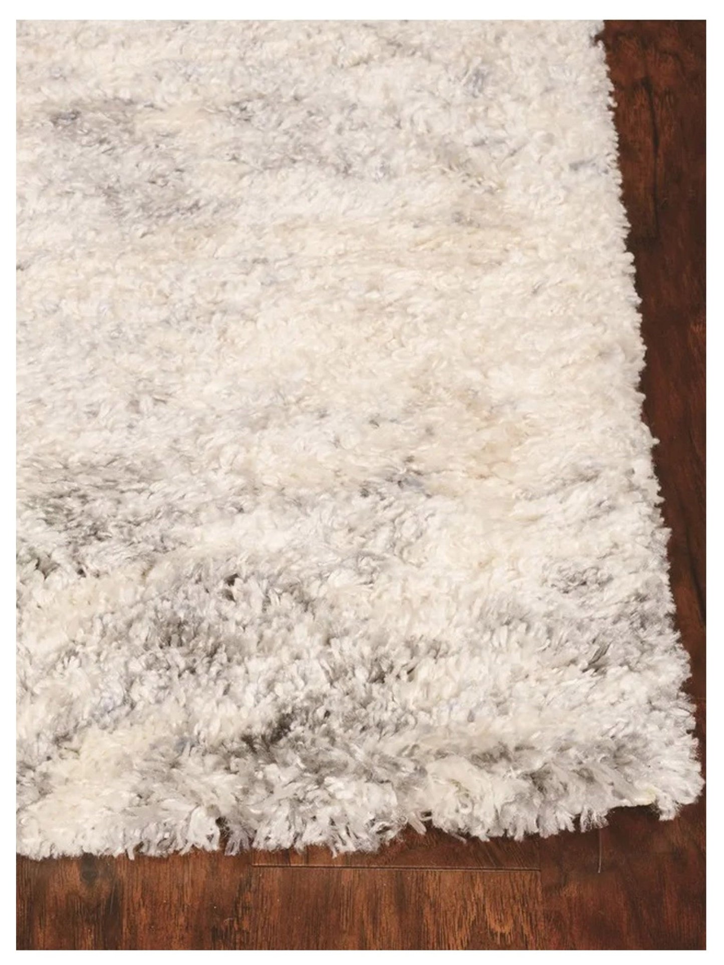 KAS MERINO 6703 Ivory Grey Casual Machinemade Rug - Rugs - KAS - Atlanta Designer Rugs