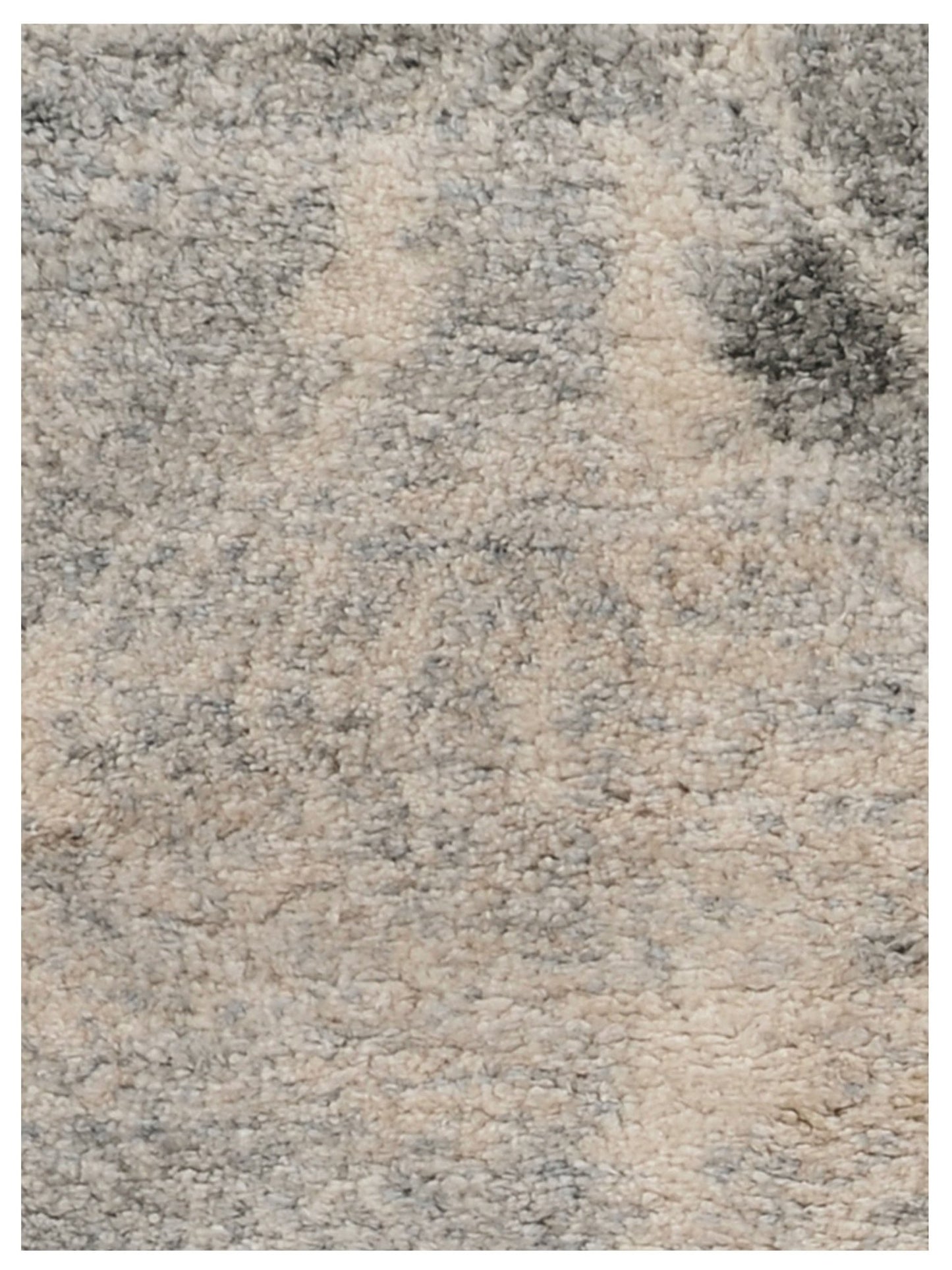 KAS MERINO 6703 Ivory Grey Casual Machinemade Rug - Rugs - KAS - Atlanta Designer Rugs