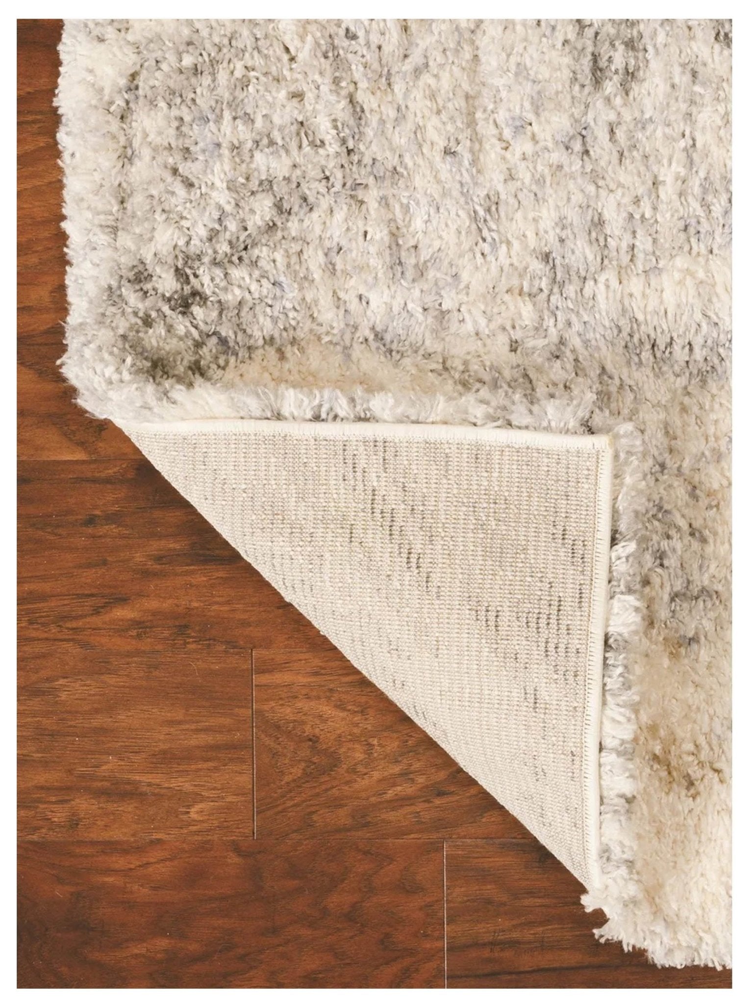 KAS MERINO 6703 Ivory Grey Casual Machinemade Rug - Rugs - KAS - Atlanta Designer Rugs