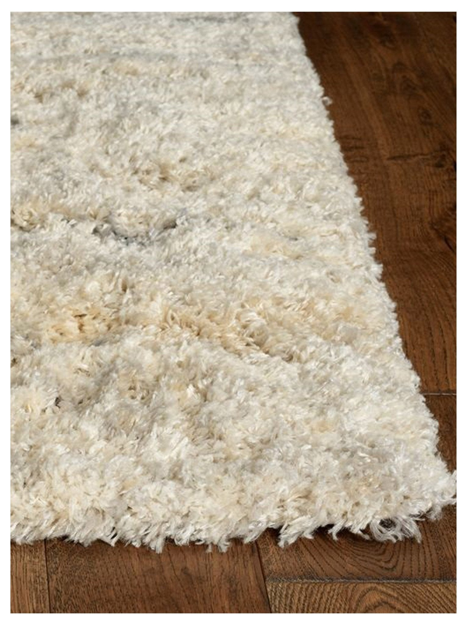 KAS MERINO 6711 Ivory Grey Casual Machinemade Rug - Rugs - KAS - Atlanta Designer Rugs