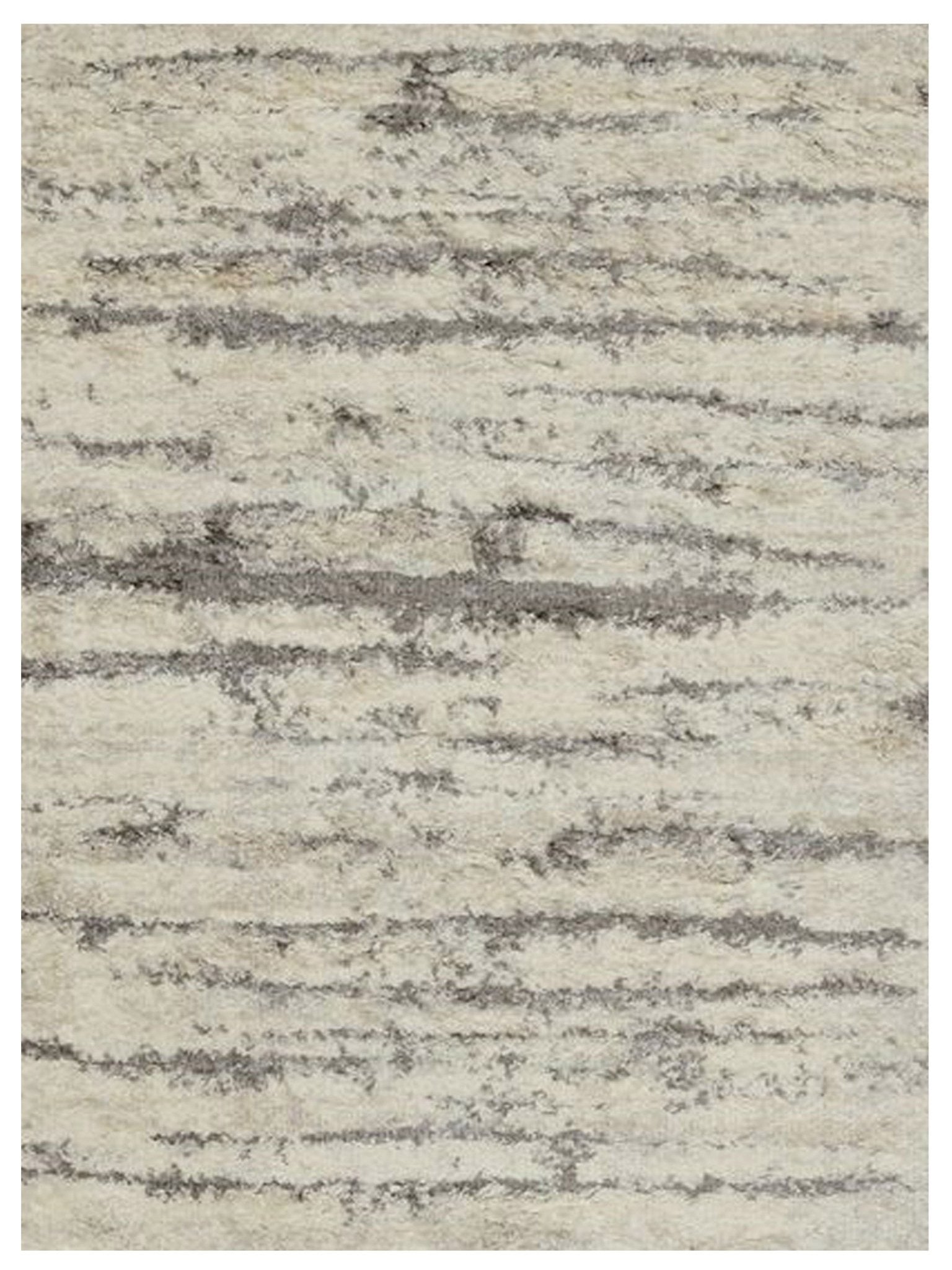 KAS MERINO 6711 Ivory Grey Casual Machinemade Rug - Rugs - KAS - Atlanta Designer Rugs