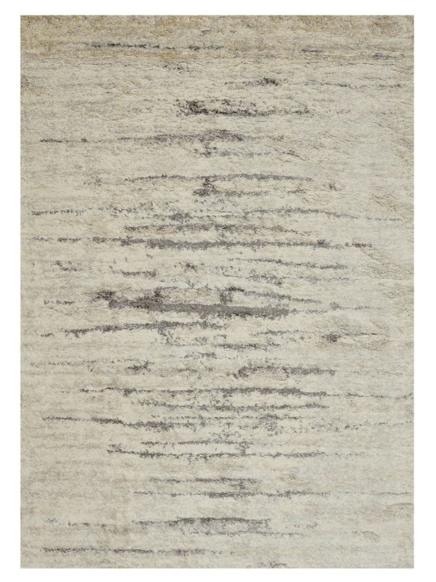 KAS MERINO 6711 Ivory Grey Casual Machinemade Rug - Rugs - KAS - Atlanta Designer Rugs