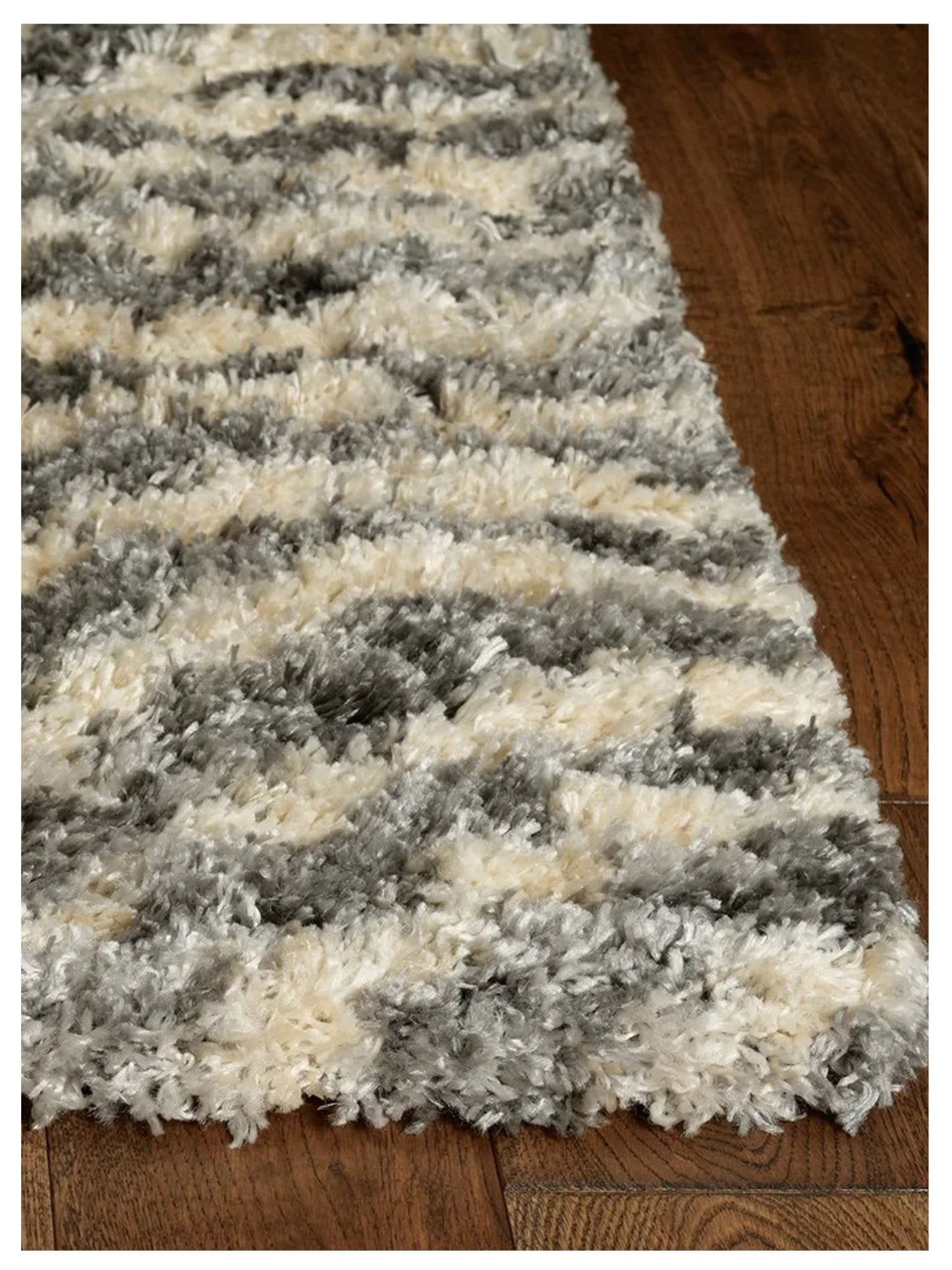 KAS MERINO 6715 Charcoal Casual Machinemade Rug - Rugs - KAS - Atlanta Designer Rugs