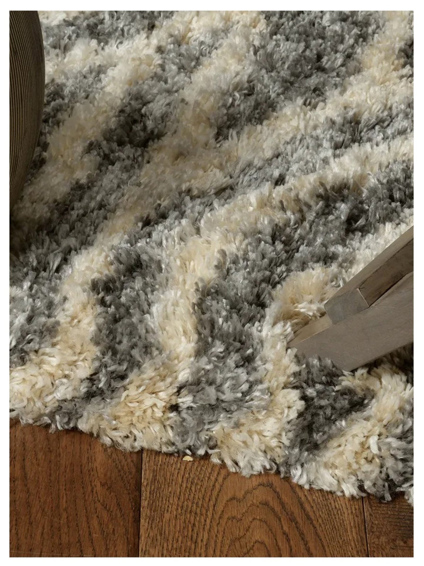 KAS MERINO 6715 Charcoal Casual Machinemade Rug - Rugs - KAS - Atlanta Designer Rugs