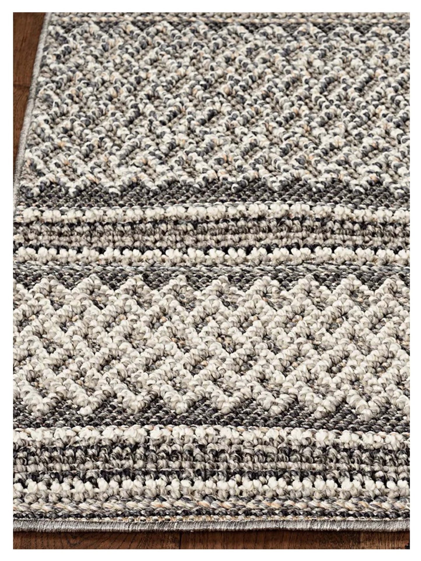 KAS Terrace 6750 Grey Indoor/Outdoor Tufted Rug - Rugs - KAS - Atlanta Designer Rugs