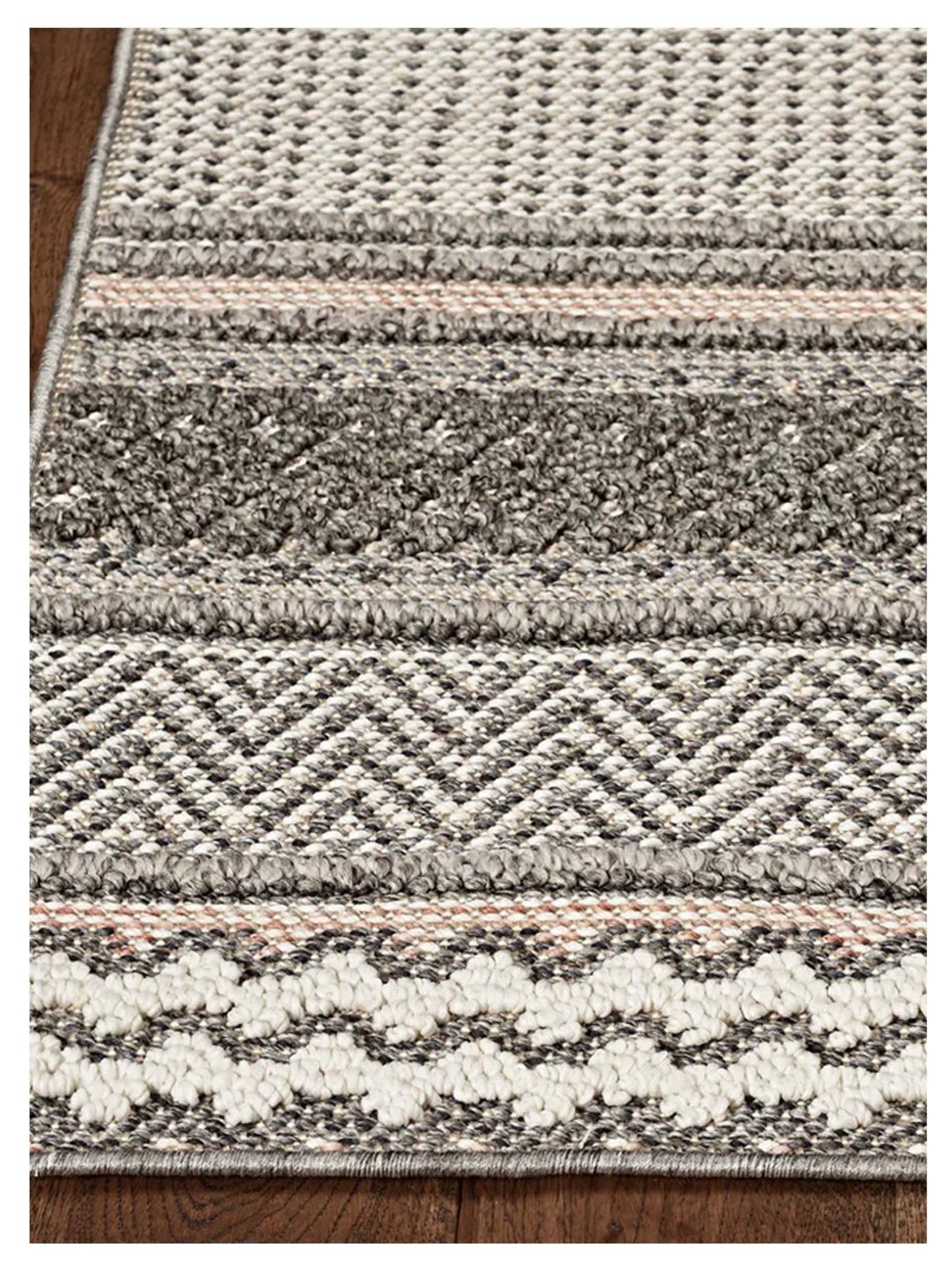 KAS Terrace 6754 Taupe Indoor/Outdoor Tufted Rug - Rugs - KAS - Atlanta Designer Rugs