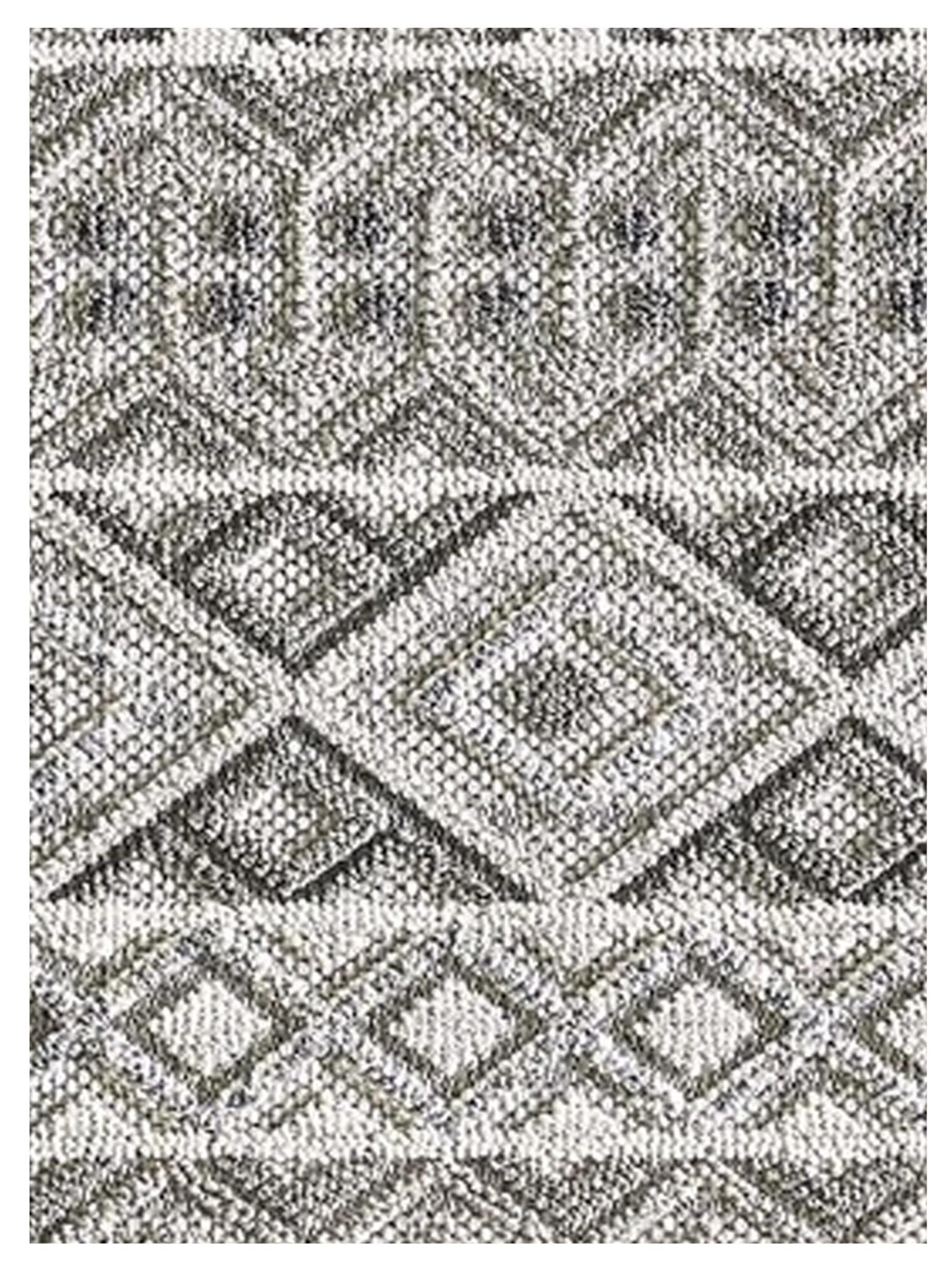 KAS Terrace 6760 Grey Indoor/Outdoor Tufted Rug - Rugs - KAS - Atlanta Designer Rugs