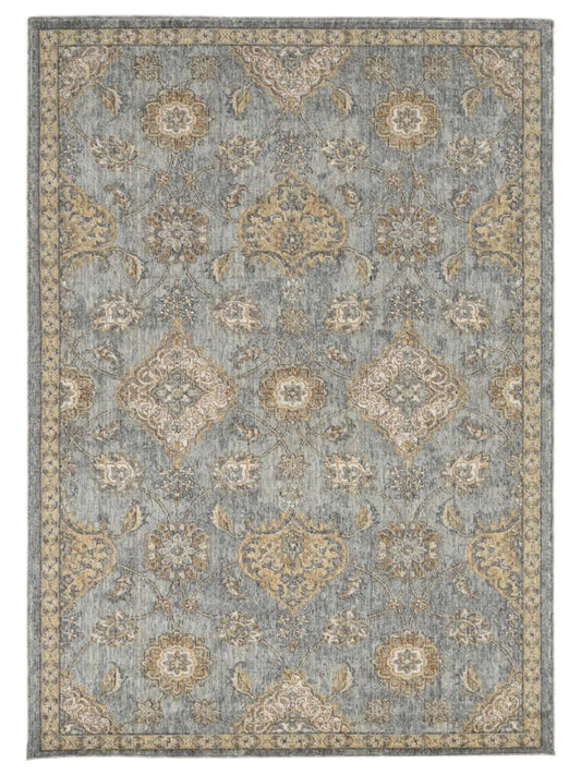 KAS Ria 6821 Sage Green Traditional Machinemade Rug - Rugs - KAS - Atlanta Designer Rugs