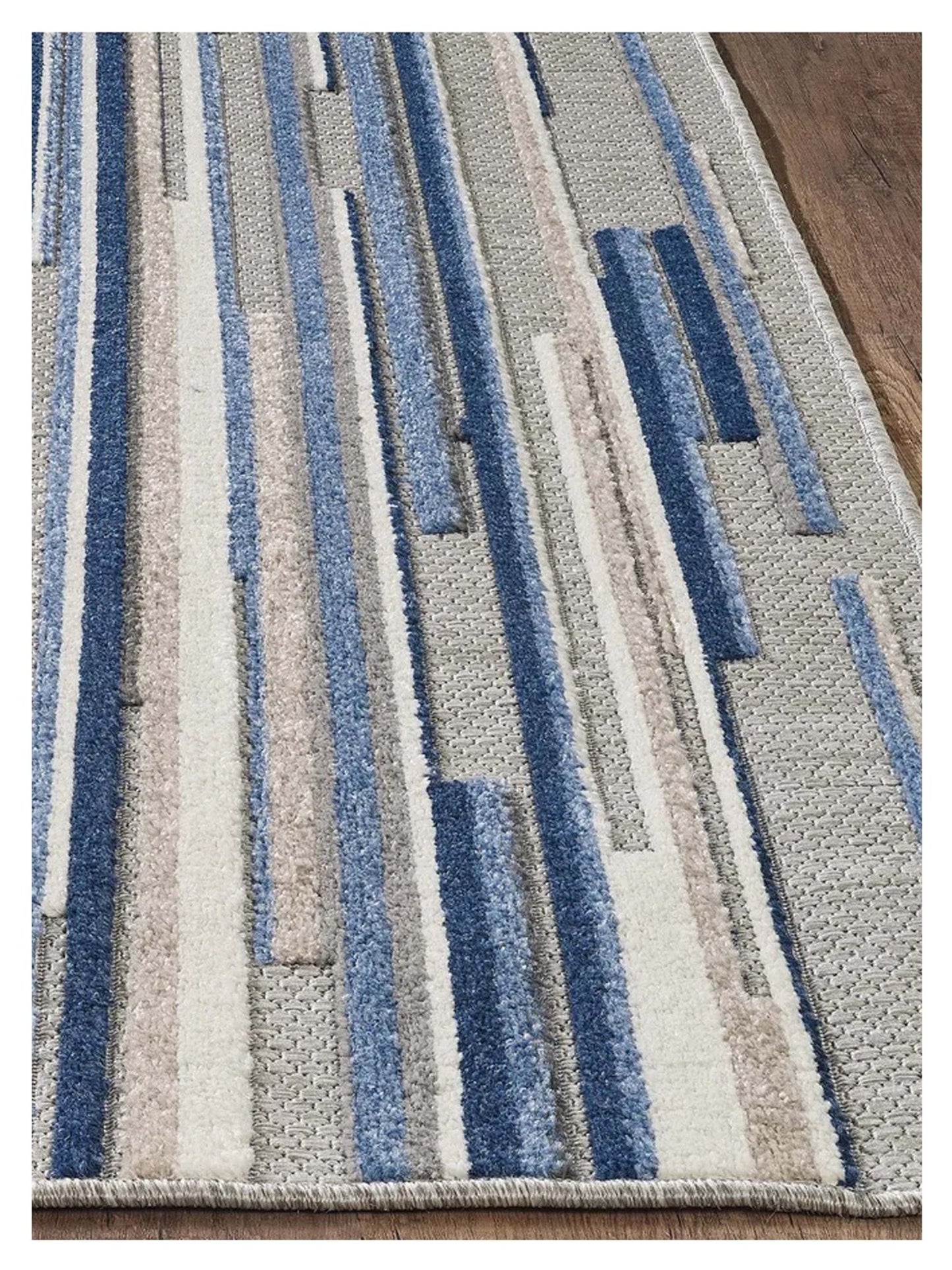 KAS Calla 6920 Blue Indoor/Outdoor Machinemade Rug - Rugs - KAS - Atlanta Designer Rugs