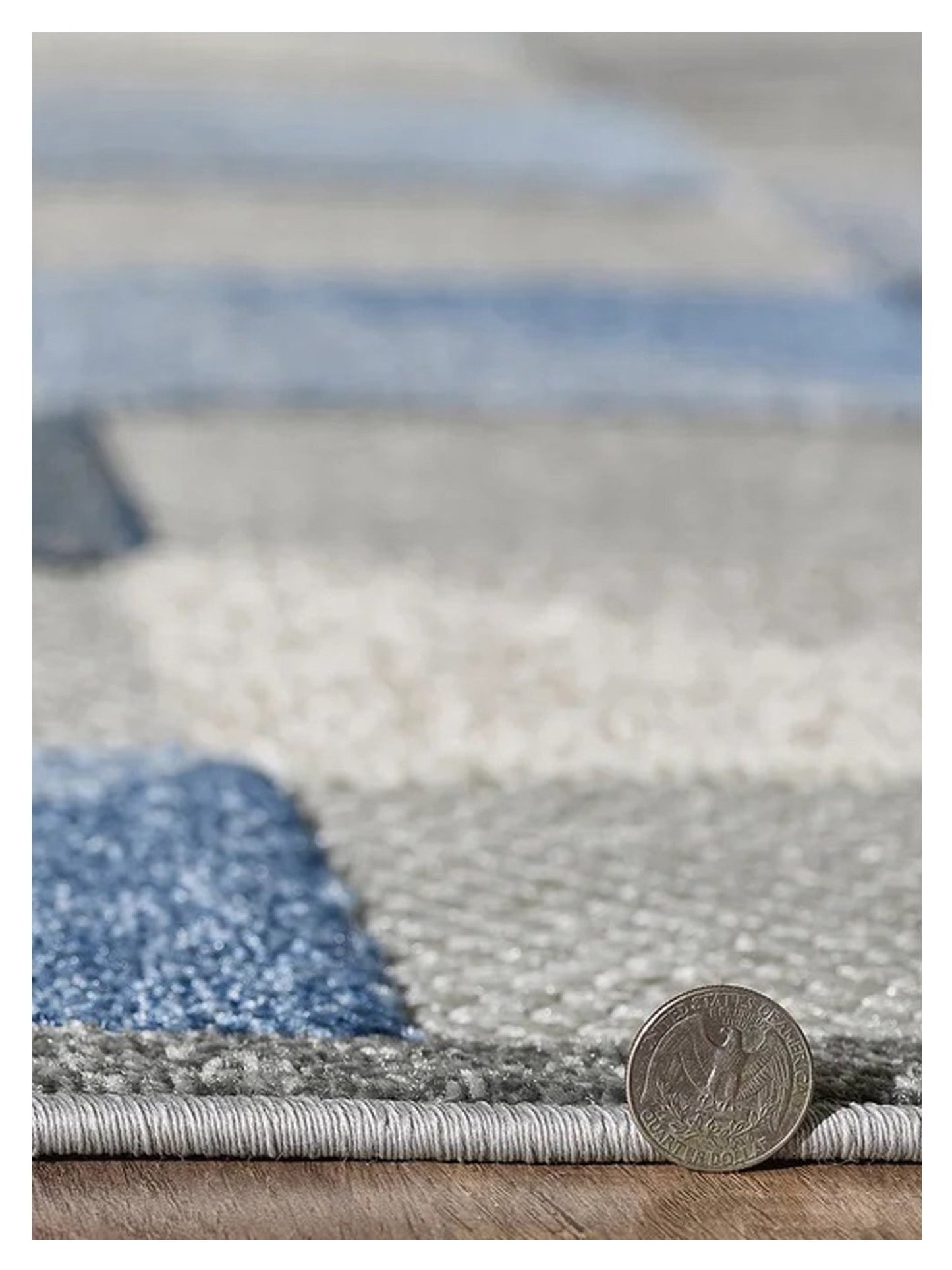 KAS Calla 6923 Blue Indoor/Outdoor Machinemade Rug - Rugs - KAS - Atlanta Designer Rugs