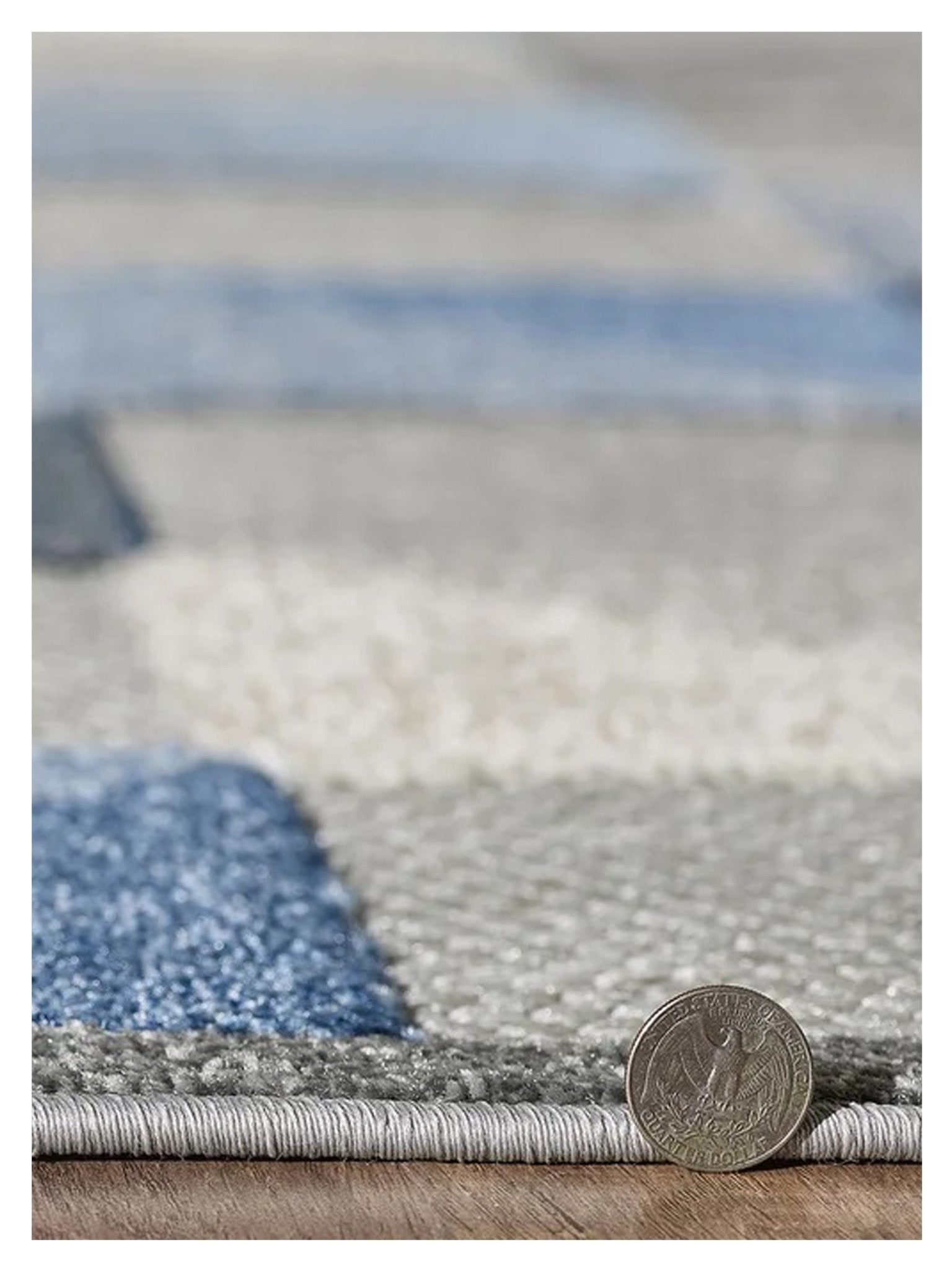 KAS Calla 6923 Blue Indoor/Outdoor Machinemade Rug - Rugs - KAS - Atlanta Designer Rugs