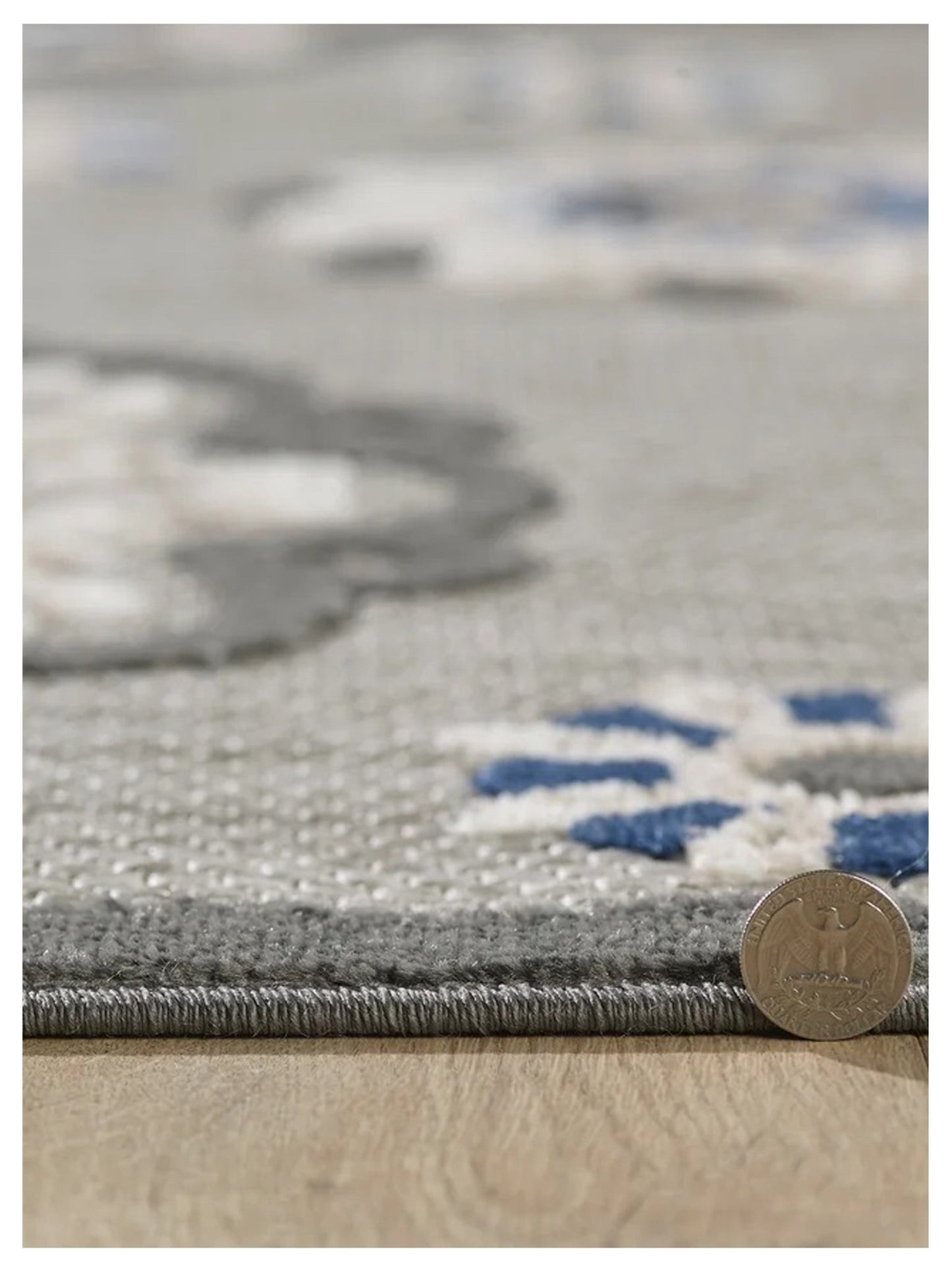 KAS Calla 6932 Grey Indoor/Outdoor Machinemade Rug - Rugs - KAS - Atlanta Designer Rugs