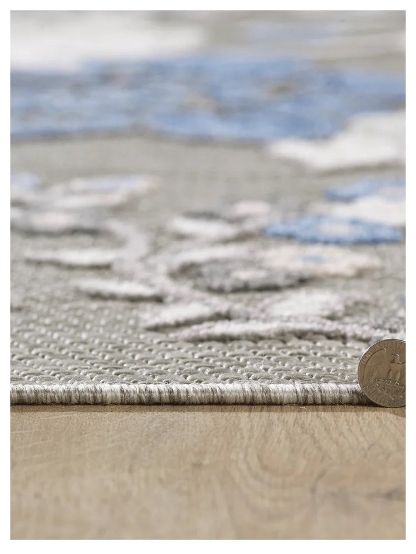 KAS Calla 6938 Grey Indoor/Outdoor Machinemade Rug - Rugs - KAS - Atlanta Designer Rugs