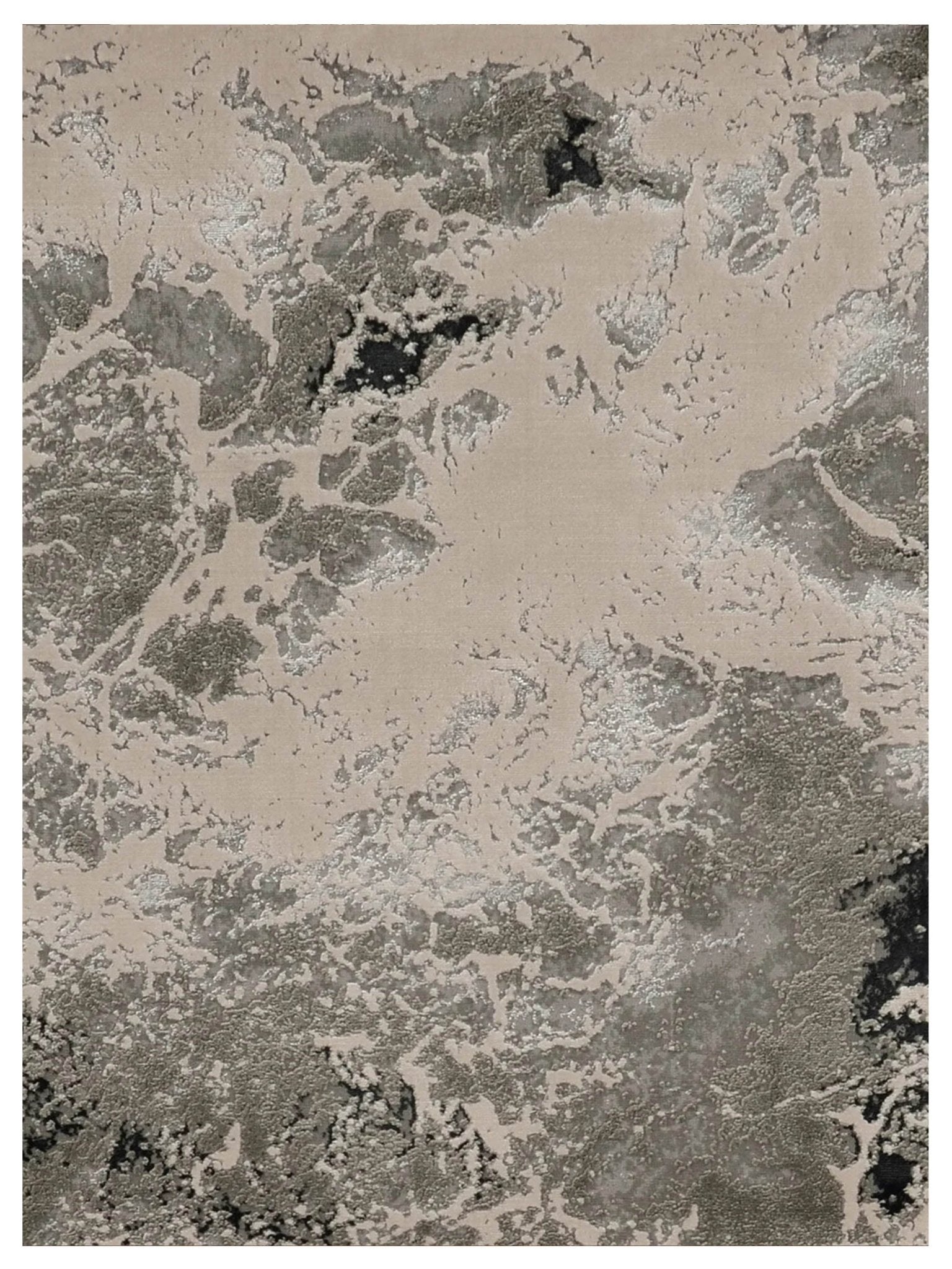 KAS LUNA 7120 Silver Transitional Machinemade Rug - Rugs - KAS - Atlanta Designer Rugs