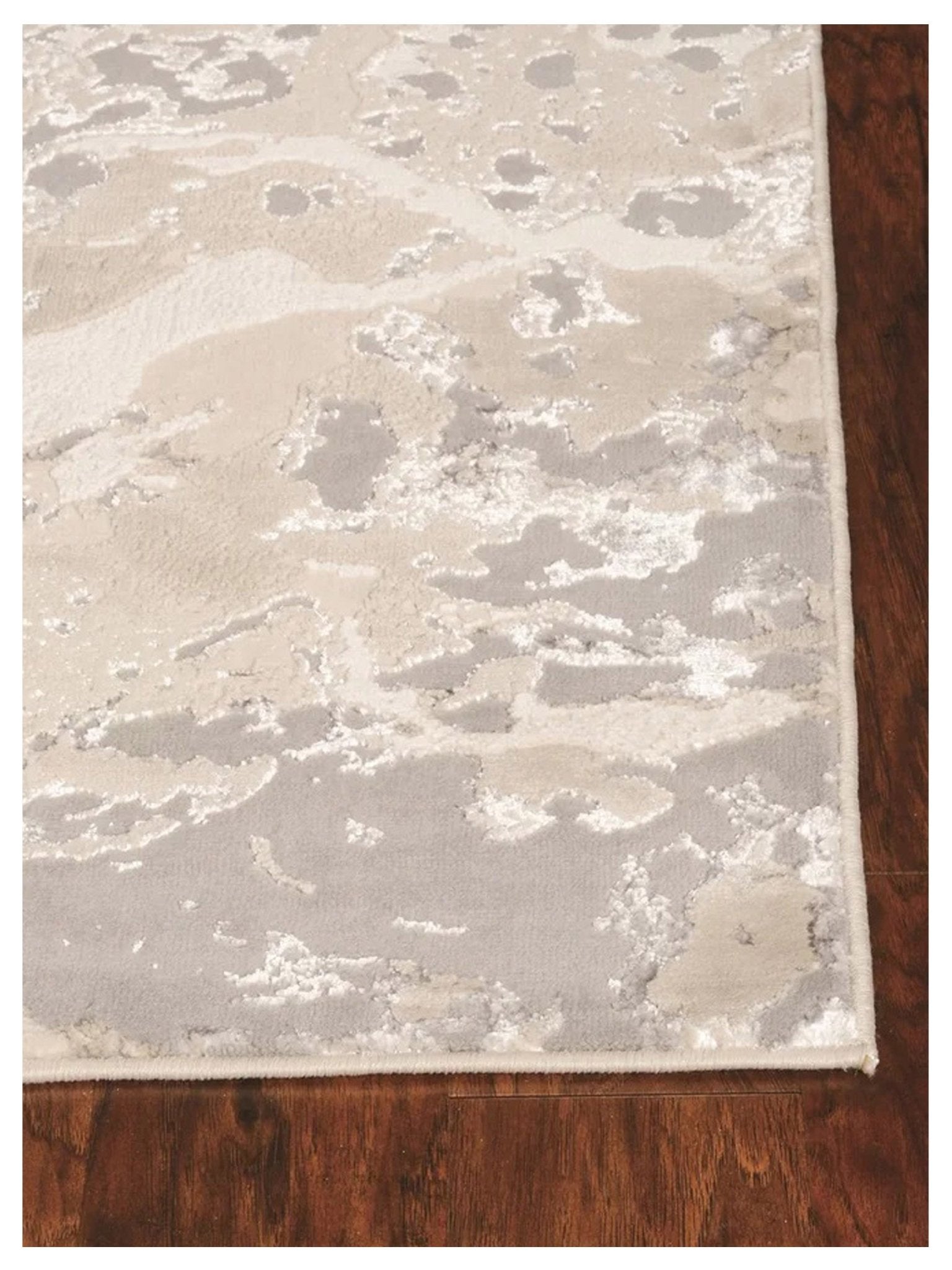 KAS LUNA 7123 Sand Grey Transitional Machinemade Rug - Rugs - KAS - Atlanta Designer Rugs