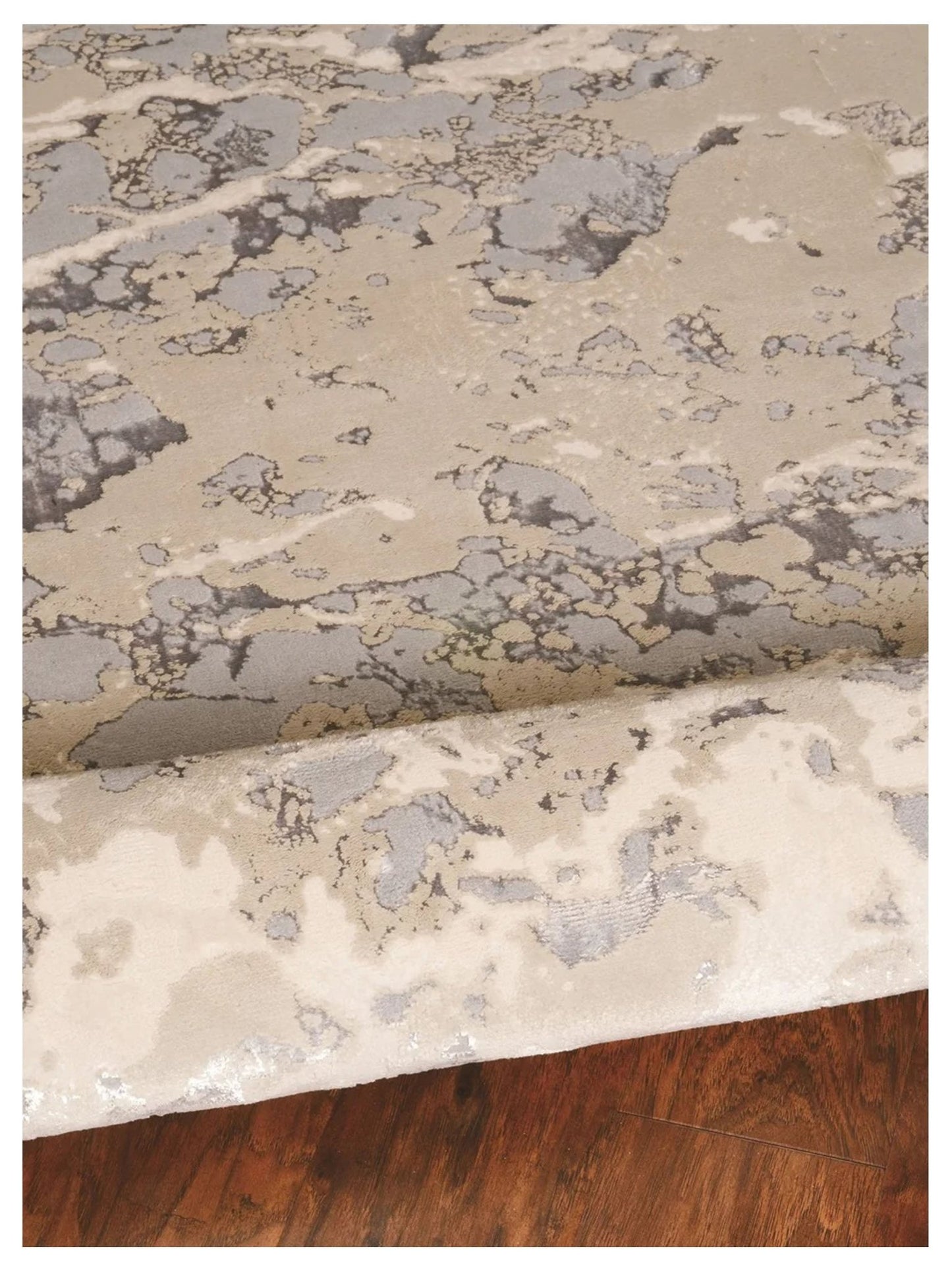 KAS LUNA 7123 Sand Grey Transitional Machinemade Rug - Rugs - KAS - Atlanta Designer Rugs