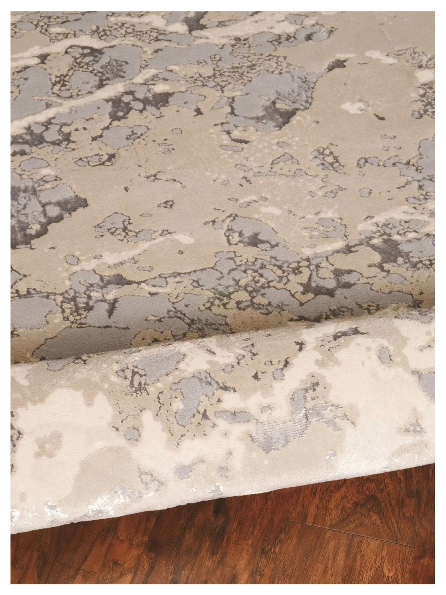 KAS LUNA 7123 Sand Grey Transitional Machinemade Rug - Rugs - KAS - Atlanta Designer Rugs