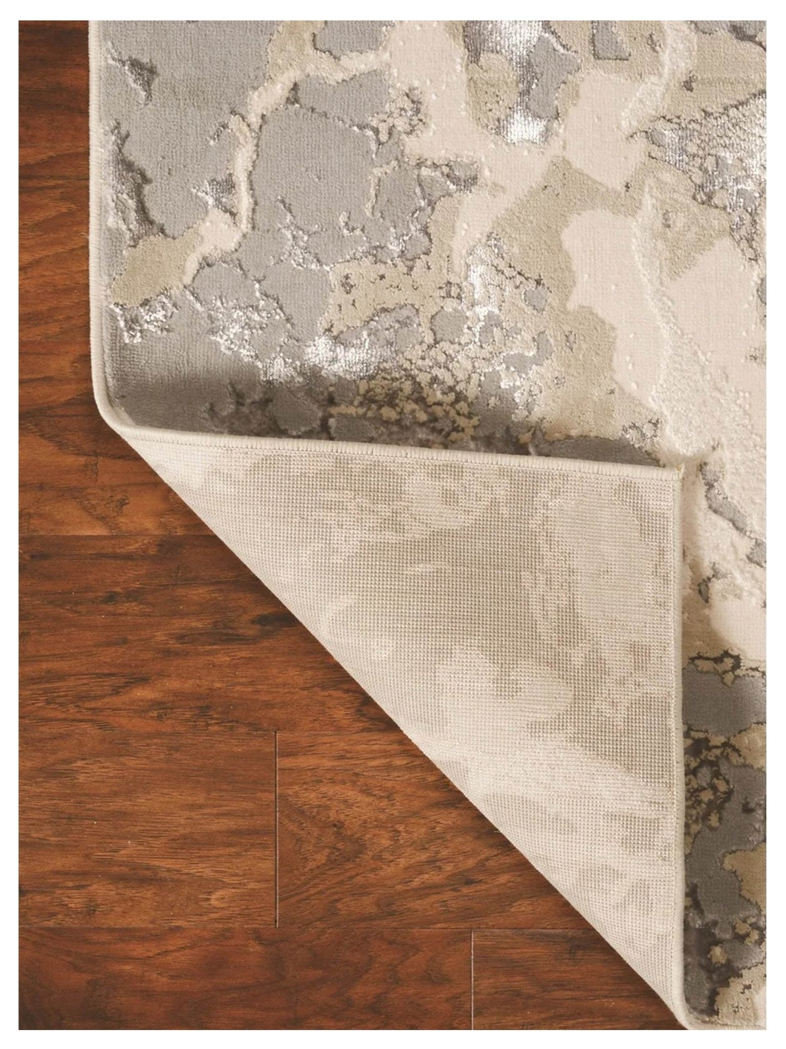 KAS LUNA 7123 Sand Grey Transitional Machinemade Rug - Rugs - KAS - Atlanta Designer Rugs