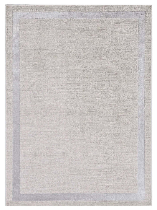 KAS LUNA 7129 Ivory Silver Transitional Machinemade Rug - Rugs - KAS - Atlanta Designer Rugs