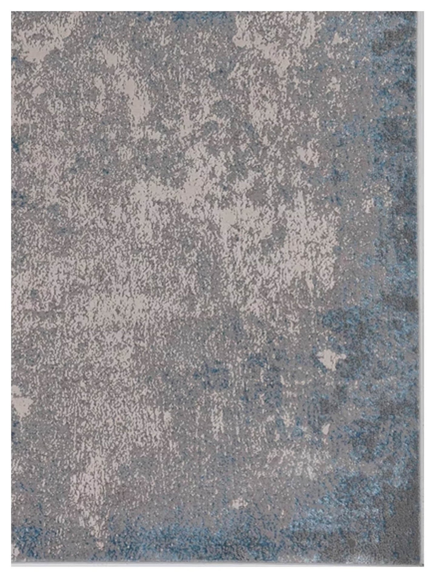 KAS LUNA 7131 Silver Blue Transitional Machinemade Rug - Rugs - KAS - Atlanta Designer Rugs