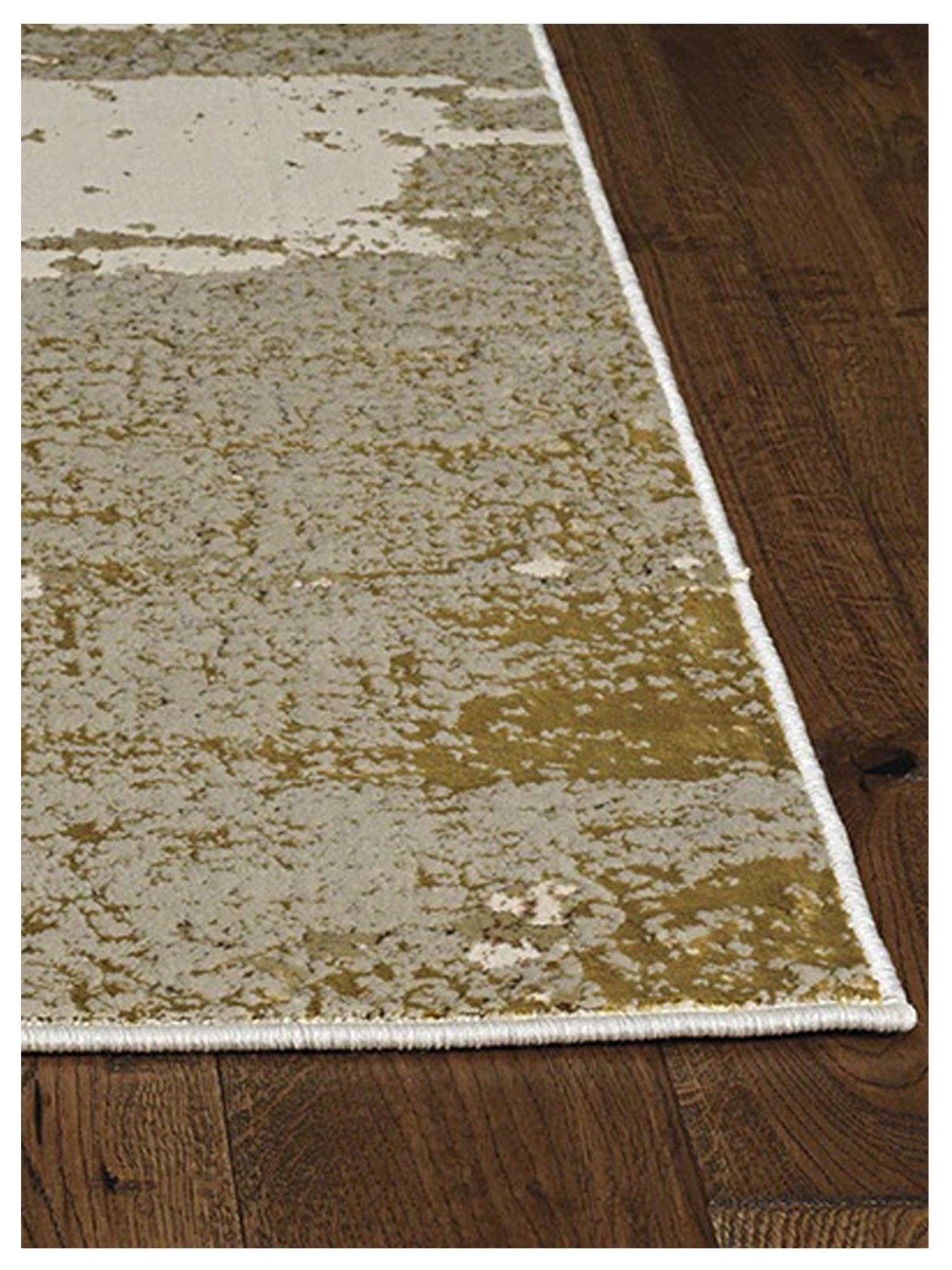 KAS LUNA 7132 Ivory Gold Transitional Machinemade Rug - Rugs - KAS - Atlanta Designer Rugs