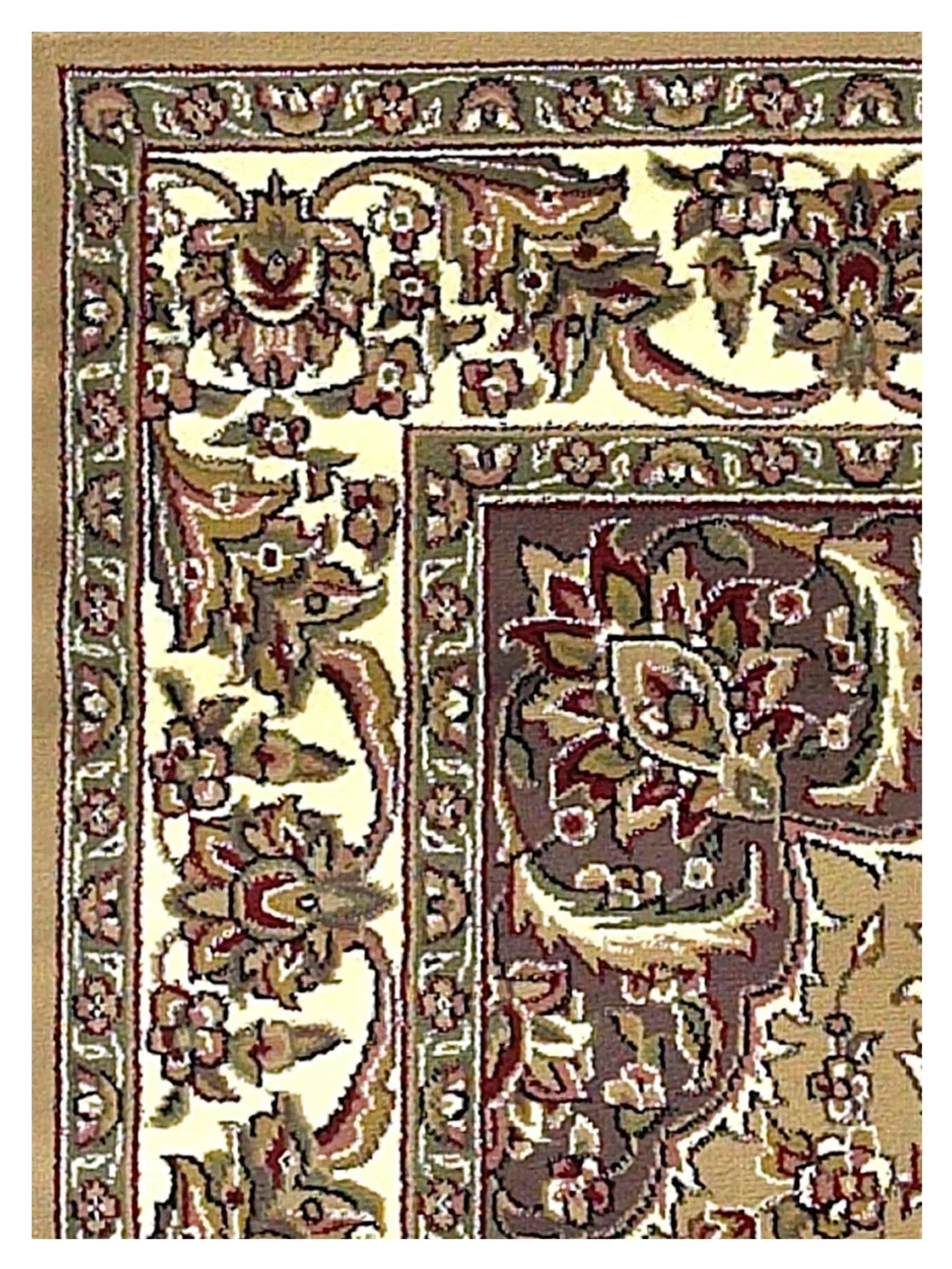 KAS Cambridge 7328 Beige Ivory Traditional Machinemade Rug - Rugs - KAS - Atlanta Designer Rugs