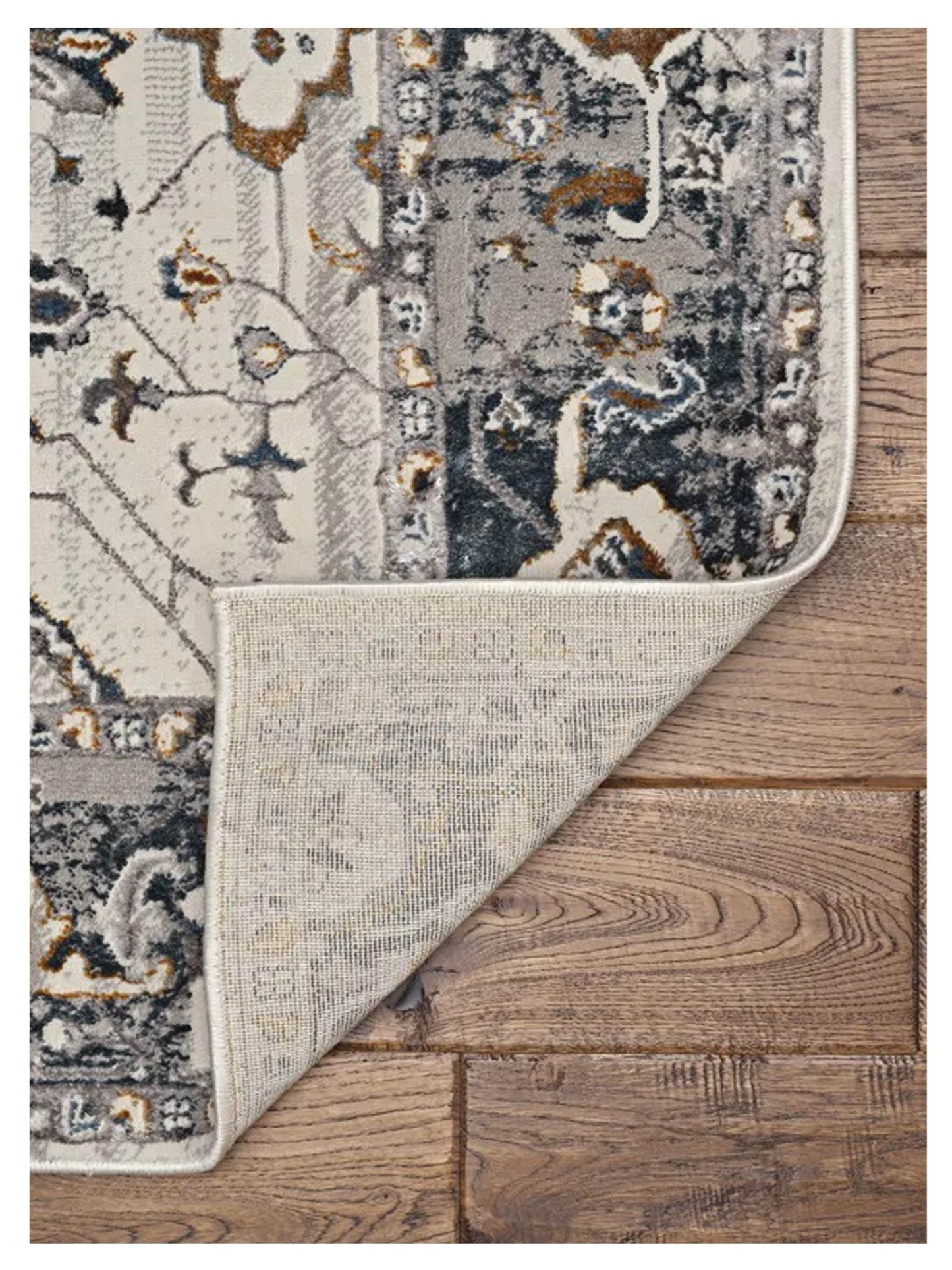 KAS INSPIRE 7500 Ivory Grey Transitional Machinemade Rug - Rugs - KAS - Atlanta Designer Rugs