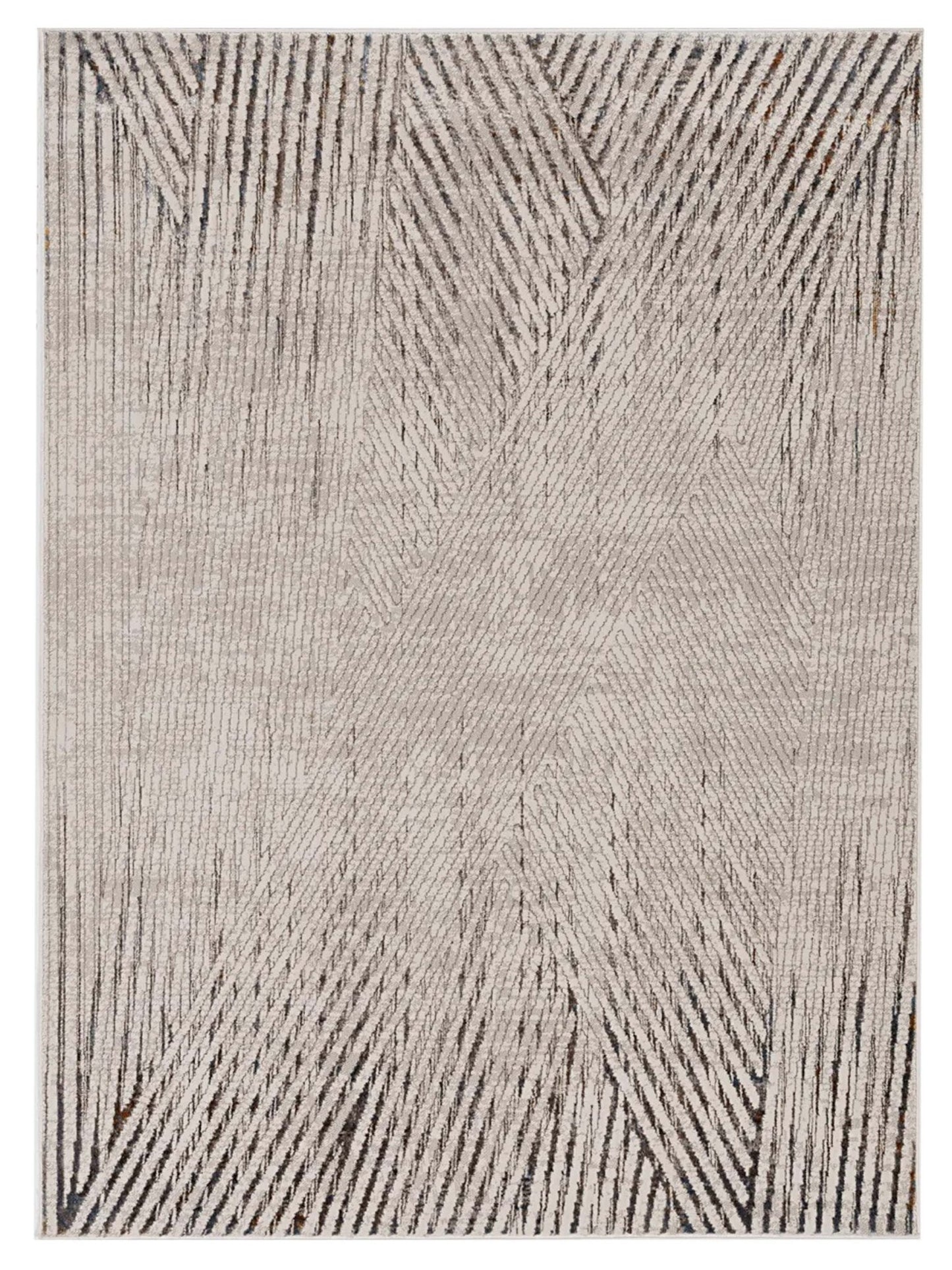 KAS INSPIRE 7504 Ivory Grey Transitional Machinemade Rug - Rugs - KAS - Atlanta Designer Rugs