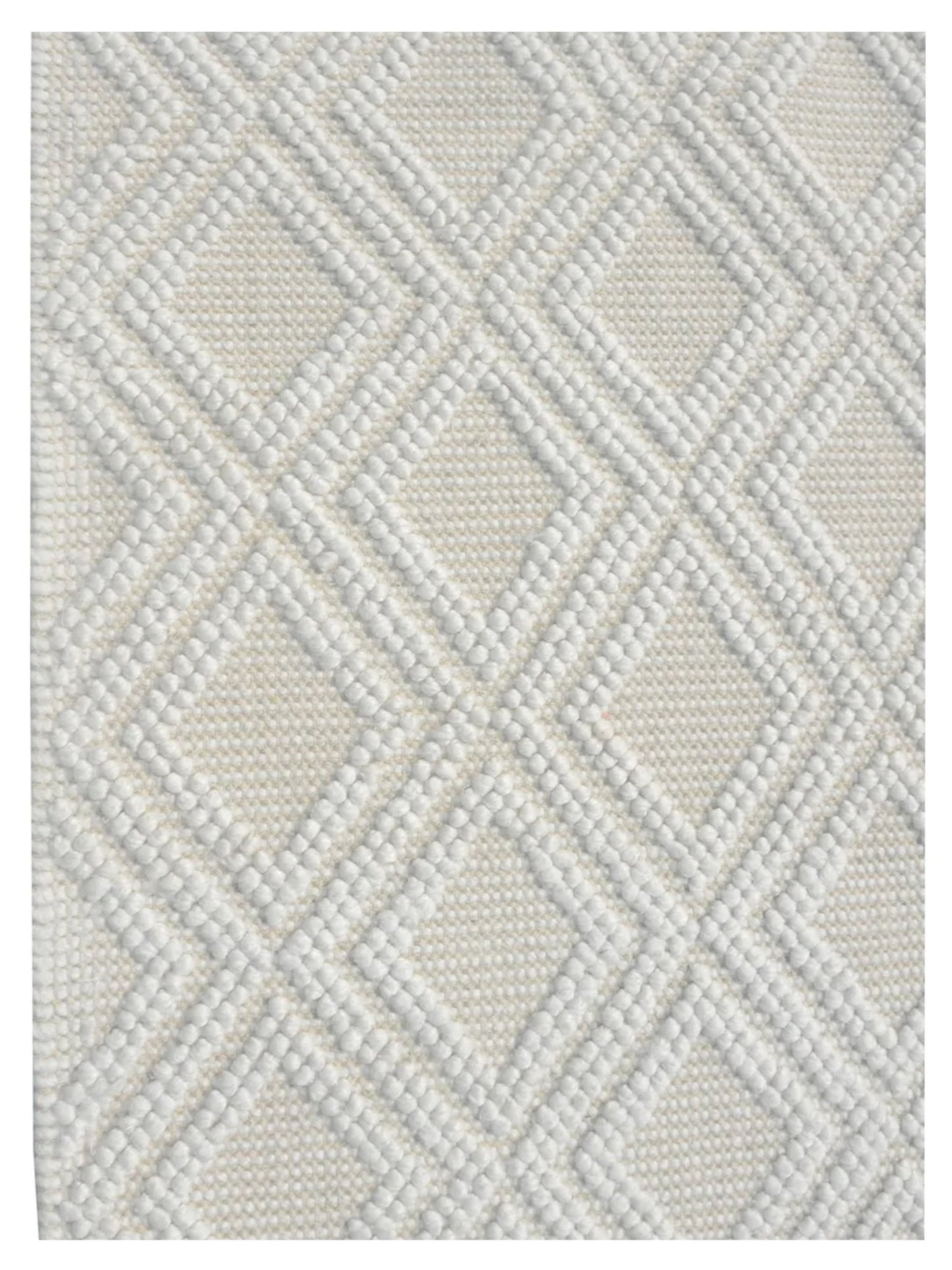 KAS Chloe 7720 Ivory Natural Casual Woven Rug - Rugs - KAS - Atlanta Designer Rugs