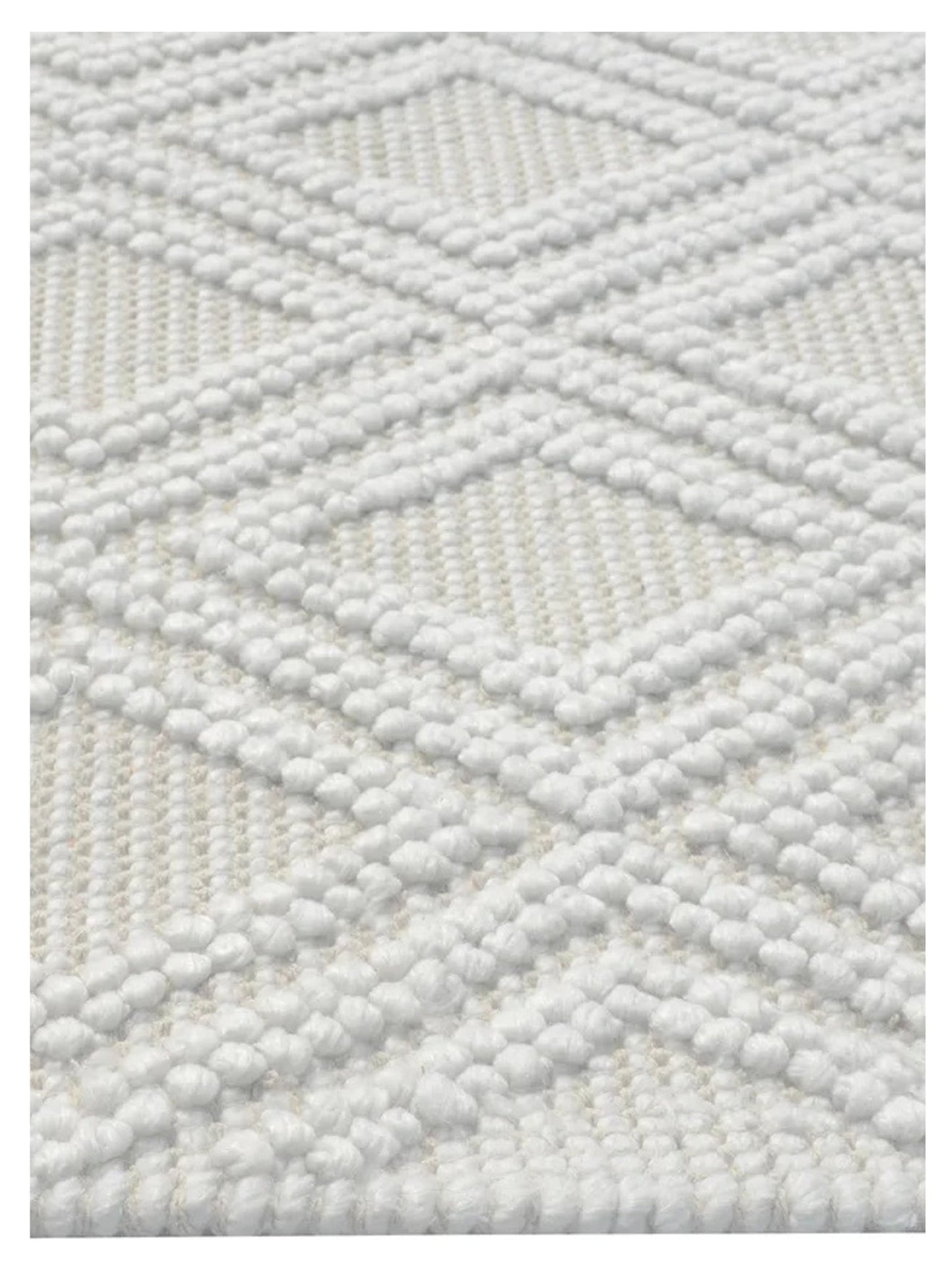 KAS Chloe 7720 Ivory Natural Casual Woven Rug - Rugs - KAS - Atlanta Designer Rugs