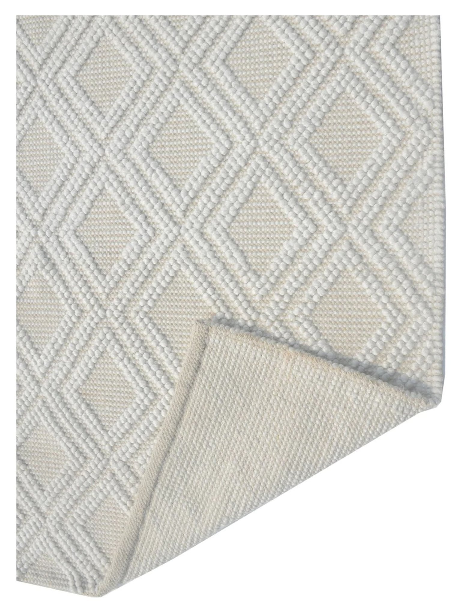 KAS Chloe 7720 Ivory Natural Casual Woven Rug - Rugs - KAS - Atlanta Designer Rugs