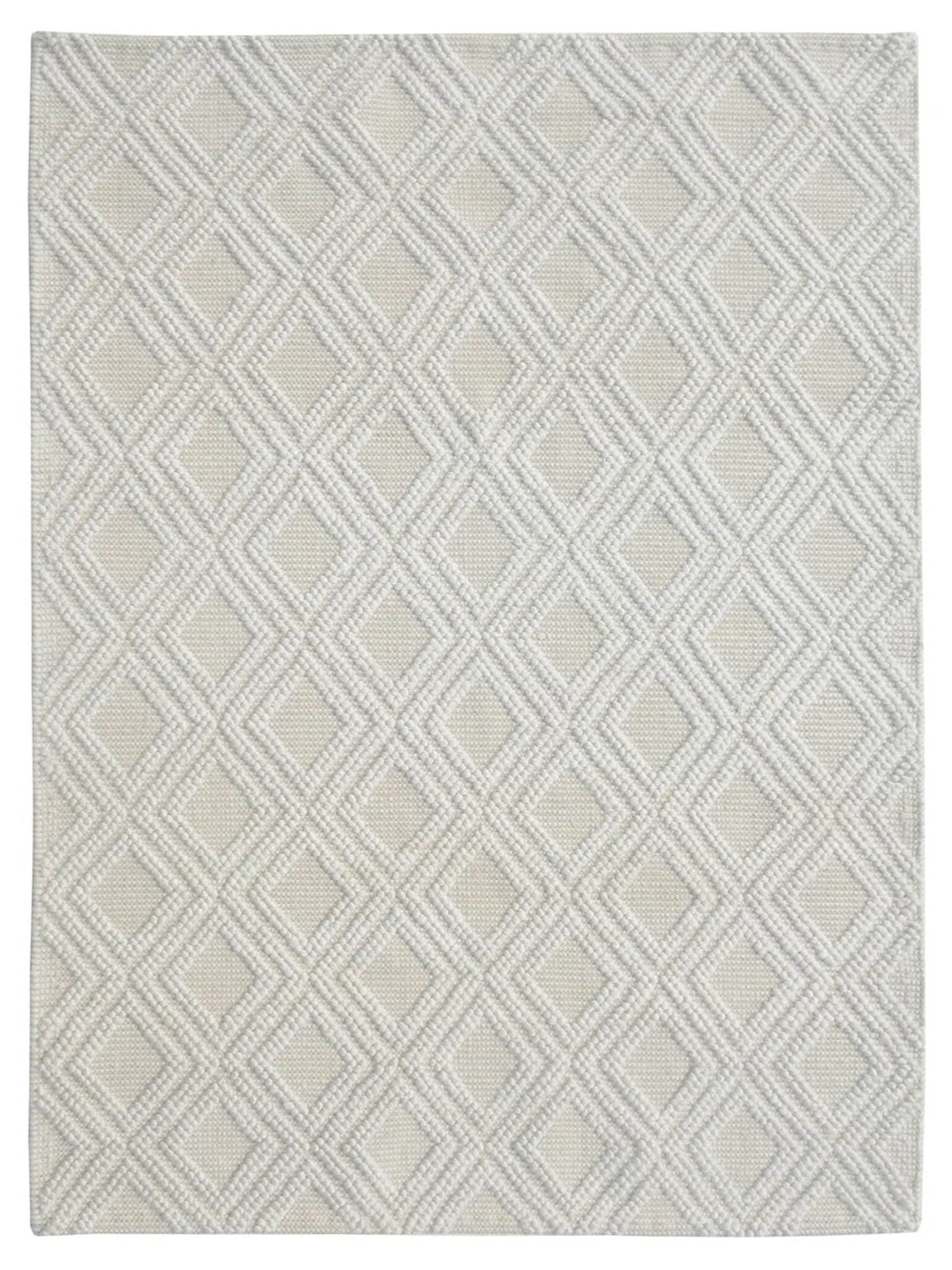 KAS Chloe 7720 Ivory Natural Casual Woven Rug - Rugs - KAS - Atlanta Designer Rugs