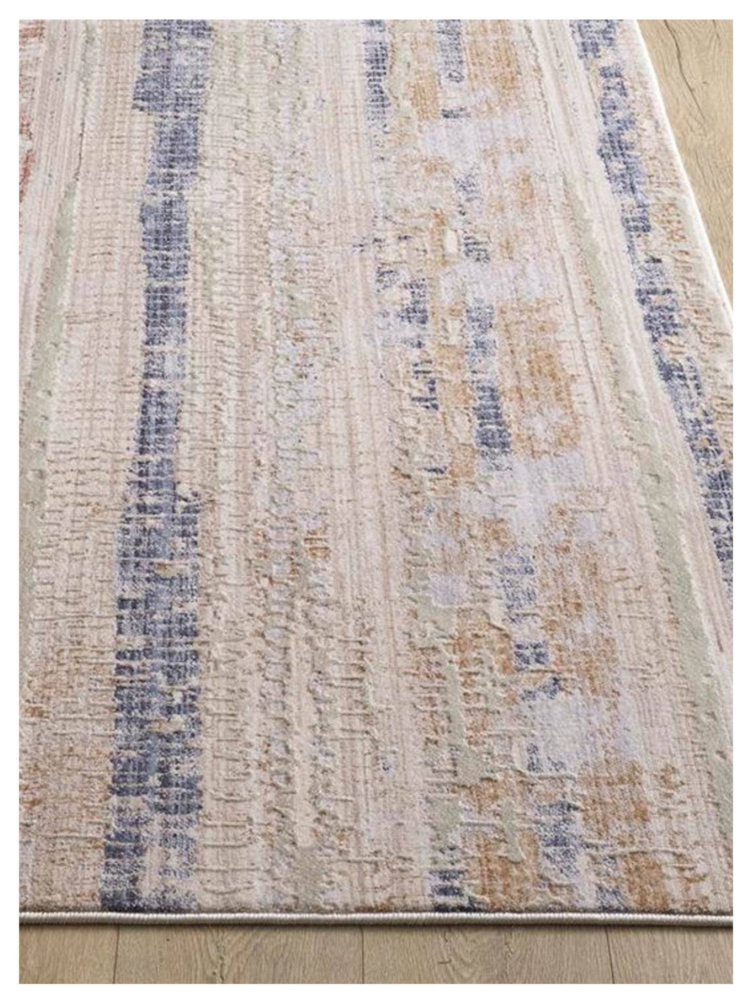 KAS Woodland 7906 Ivory Blue Transitional Machinemade Rug - Rugs - KAS - Atlanta Designer Rugs