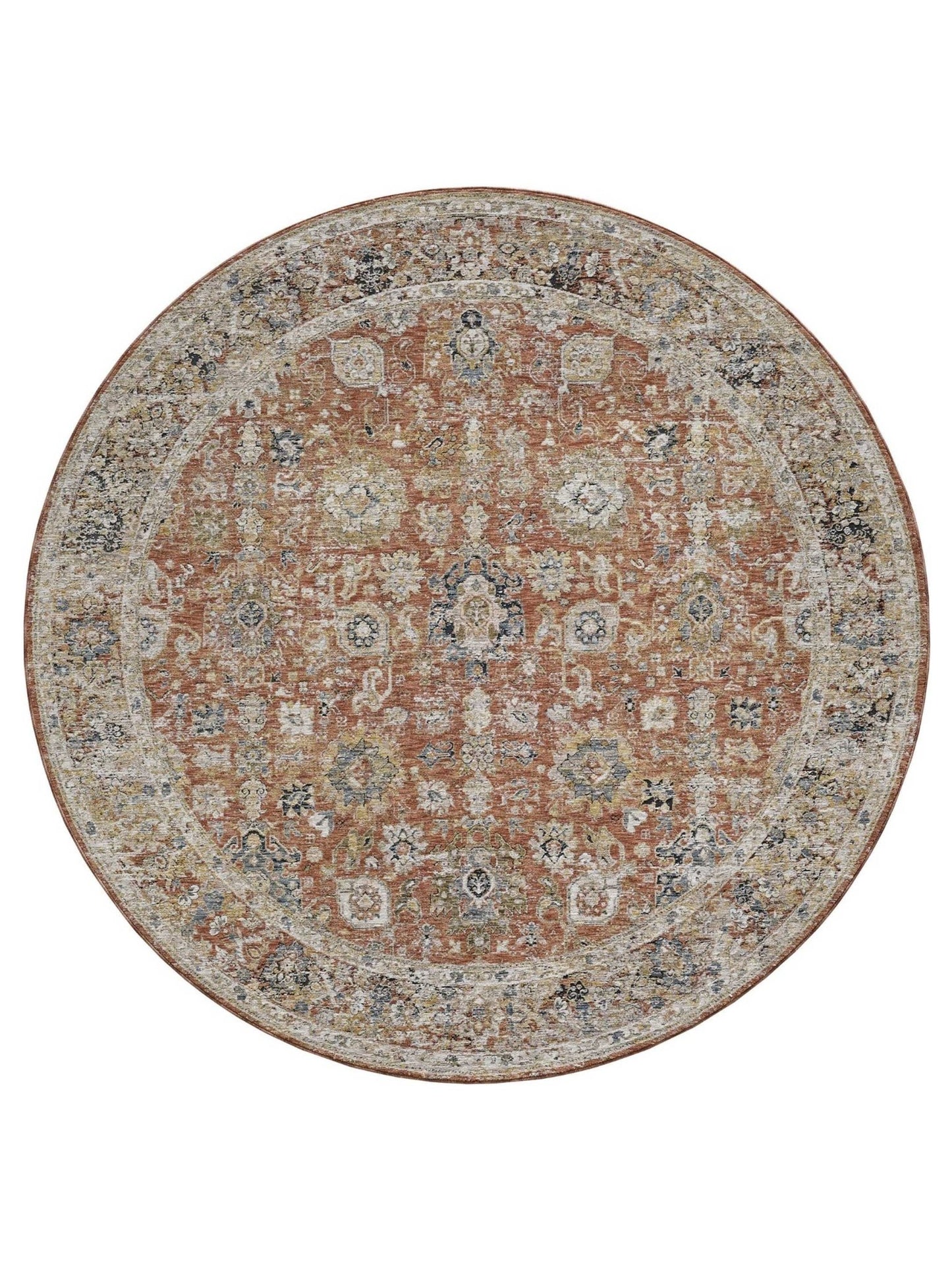 KAS Avani 8405 Spice Transitional Machinemade Rug - Rugs - KAS - Atlanta Designer Rugs