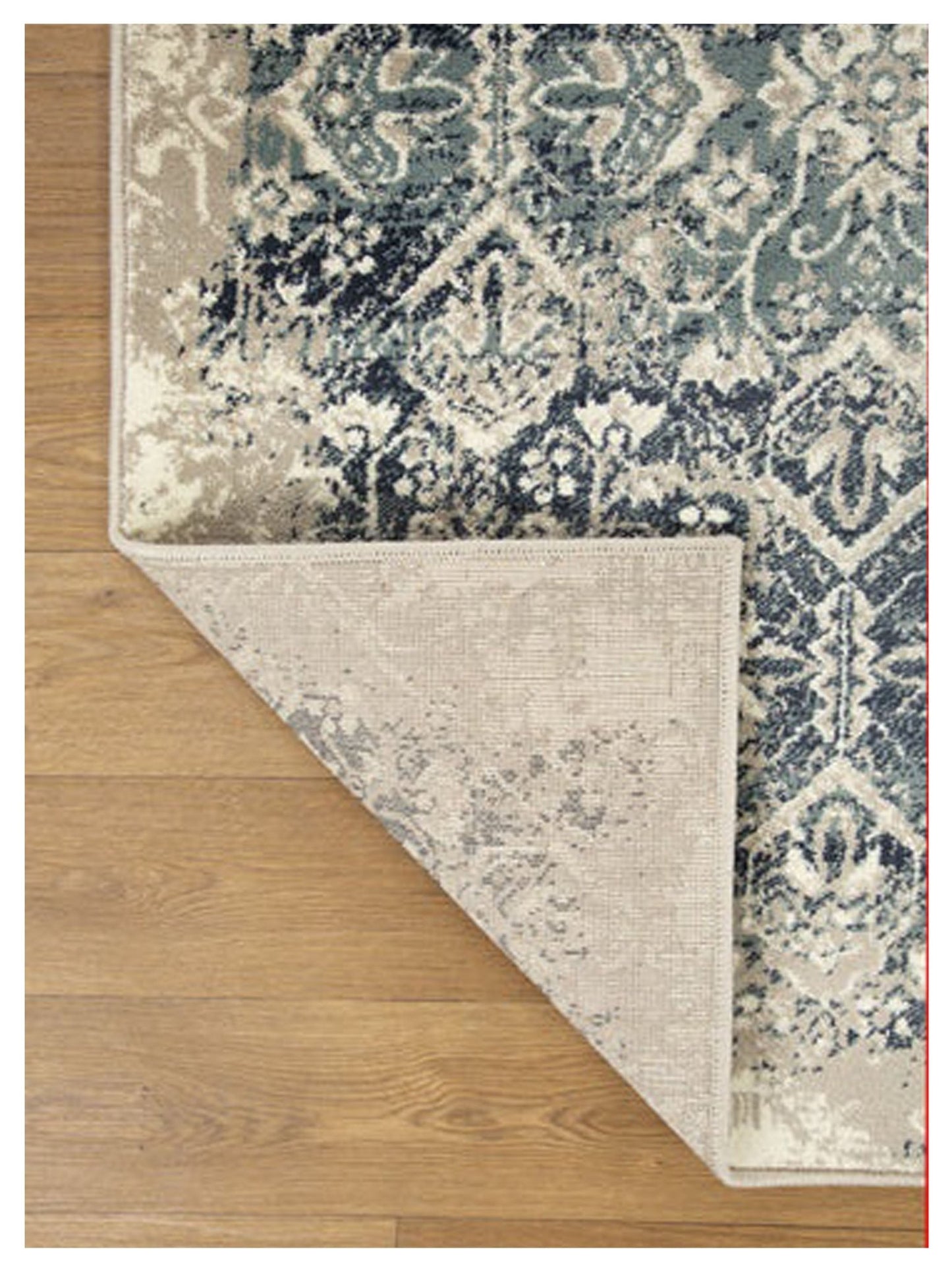 KAS HERITAGE 9372 Ivory Blue Transitional Machinemade Rug - Rugs - KAS - Atlanta Designer Rugs