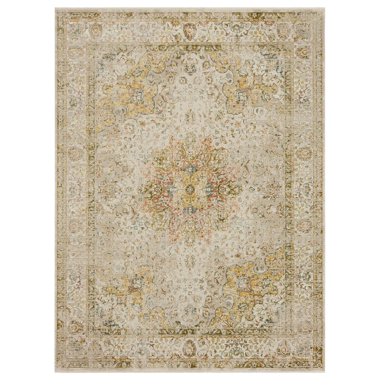 Karastan Memento R1180 Cream Machinemade Rug - Rugs - Karastan - Atlanta Designer Rugs