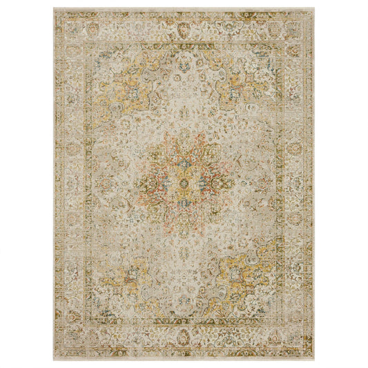 Karastan Memento R1180 Cream Machinemade Rug - Rugs - Karastan - Atlanta Designer Rugs