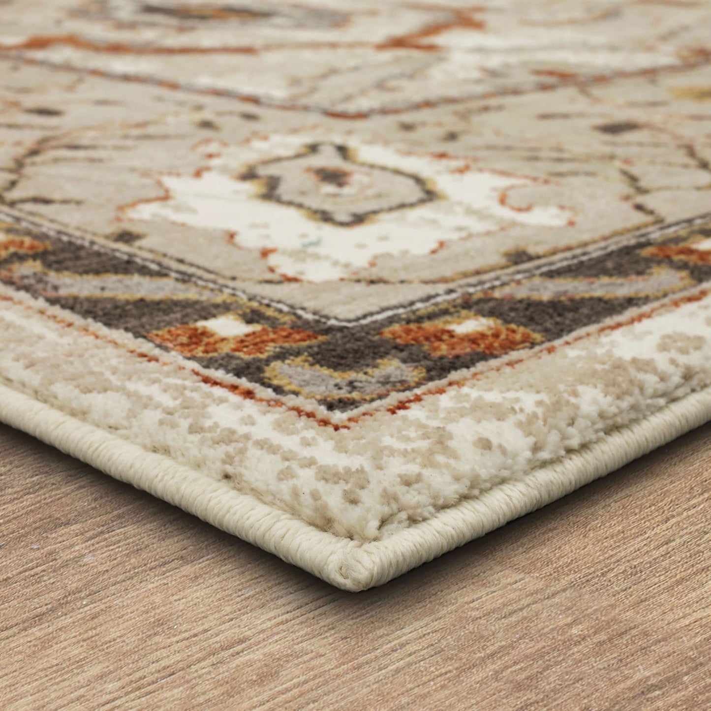 Bobby Berk Bobby Berk by Karastan (Series 1) 92431 Alabaster Traditional Machinemade Rug - Rugs - Bobby Berk - Atlanta Designer Rugs