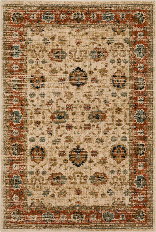 Karastan Spice Market 91199 Cream Traditional Machinemade Rug - Rugs - Karastan - Atlanta Designer Rugs