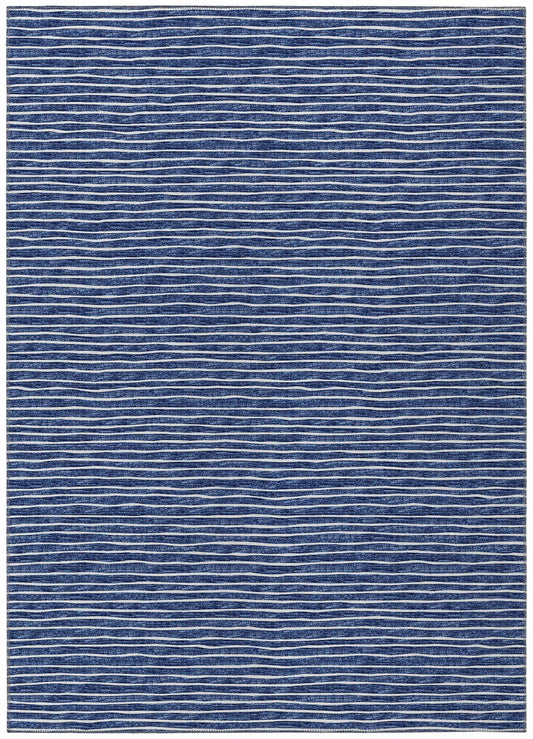 Dalyn Rugs Laidley LA1 Navy Coastal Machinemade Rug - Rugs - Dalyn Rugs - Atlanta Designer Rugs