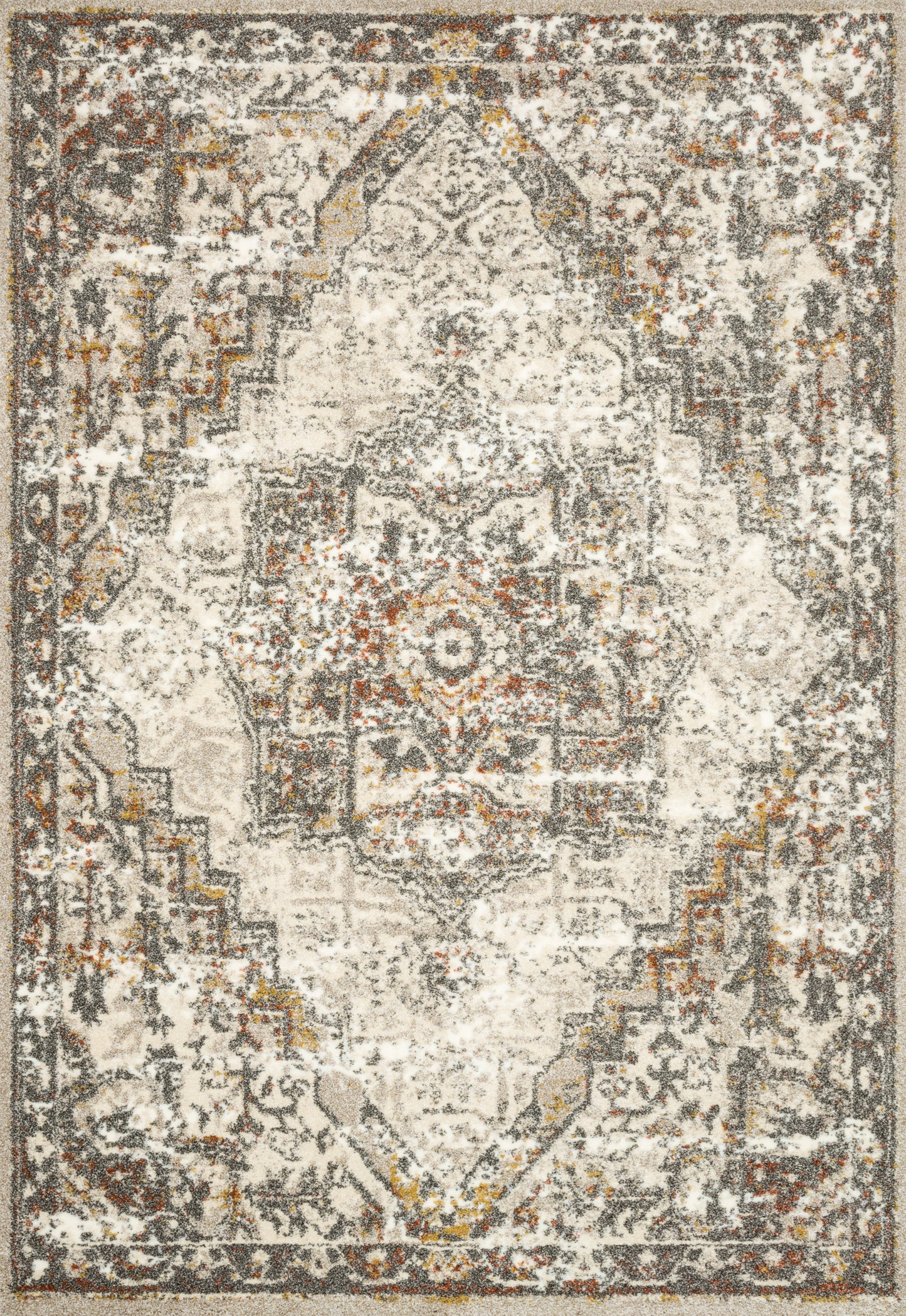 Loloi LANDSCAPE LAN-01 Sand Graphite Contemporary Power Loomed Rug