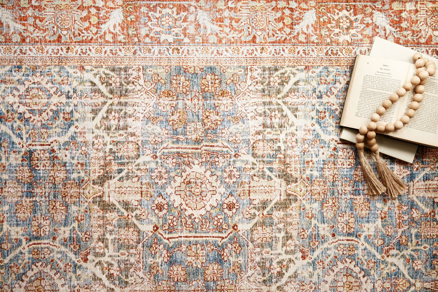 Loloi II Layla LAY - 04 Ocean Rust Traditional Power Loomed Rug - Rugs - Loloi II - Atlanta Designer Rugs