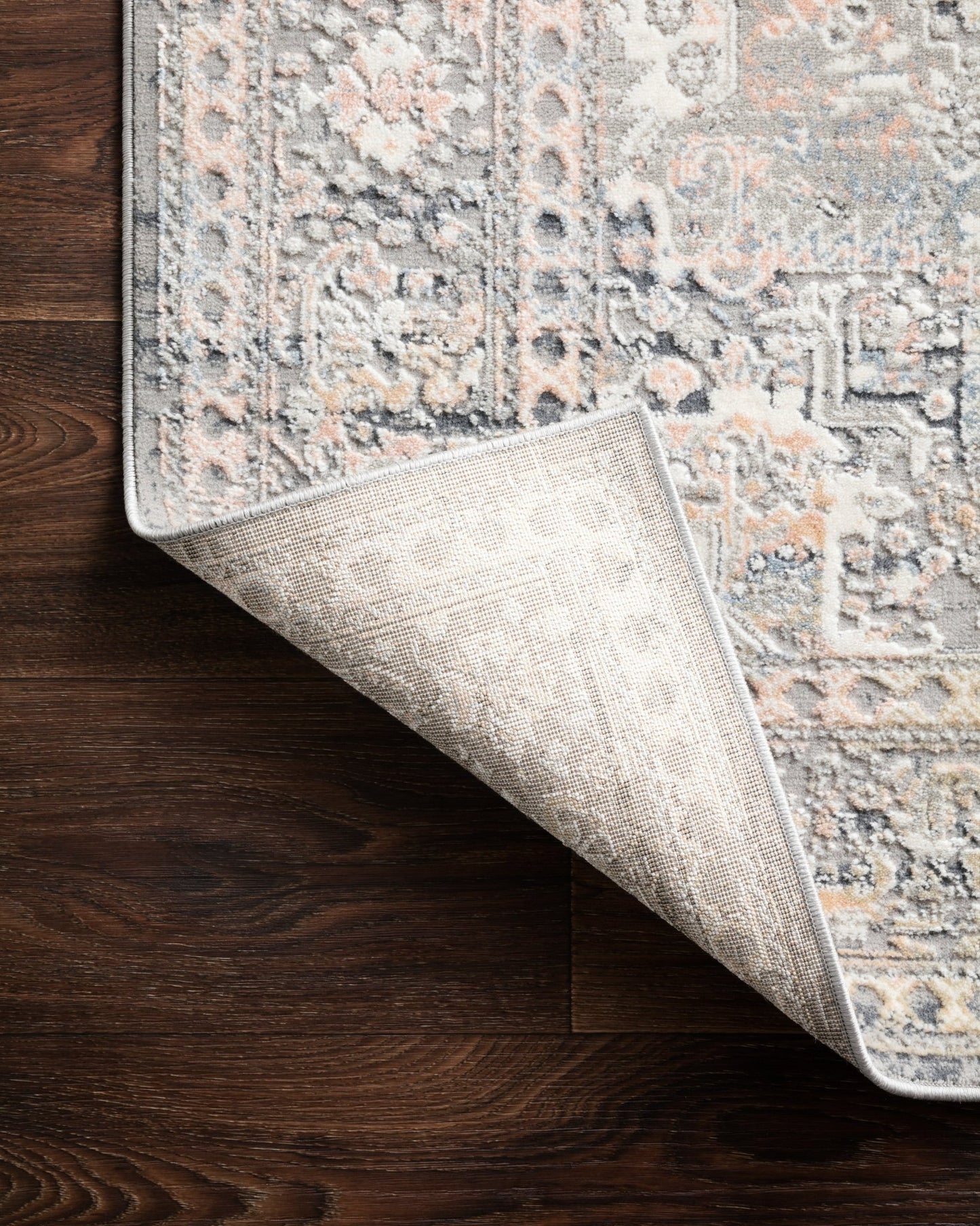 Loloi II Lucia LUC - 01 Grey Sunset Transitional Power Loomed Rug - Rugs - Loloi II - Atlanta Designer Rugs