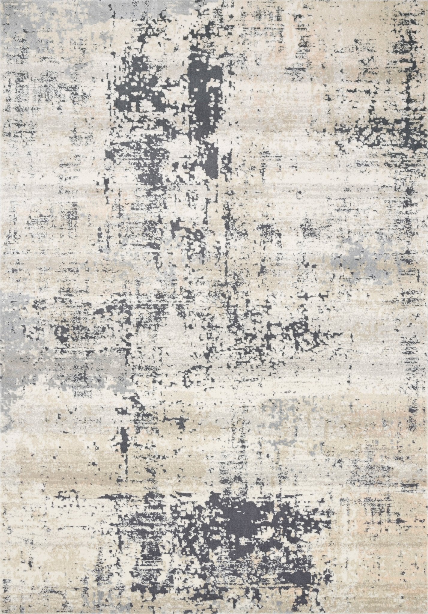 Loloi II Lucia LUC - 06 Granite Transitional Power Loomed Rug - Rugs - Loloi II - Atlanta Designer Rugs