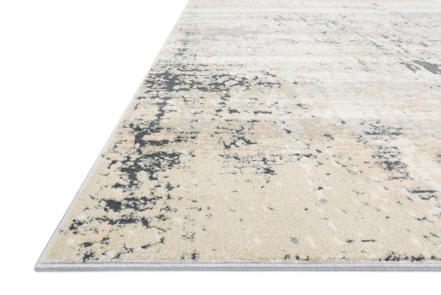 Loloi II Lucia LUC - 06 Granite Transitional Power Loomed Rug - Rugs - Loloi II - Atlanta Designer Rugs