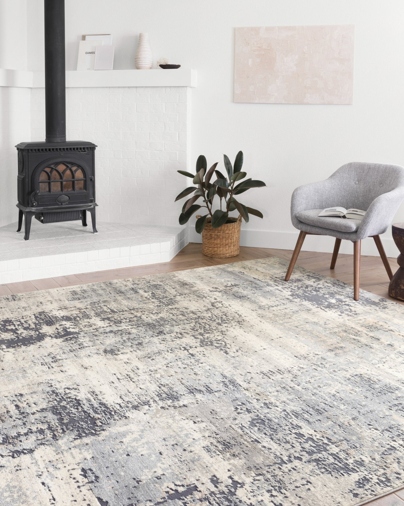 Loloi II Lucia LUC - 06 Granite Transitional Power Loomed Rug - Rugs - Loloi II - Atlanta Designer Rugs