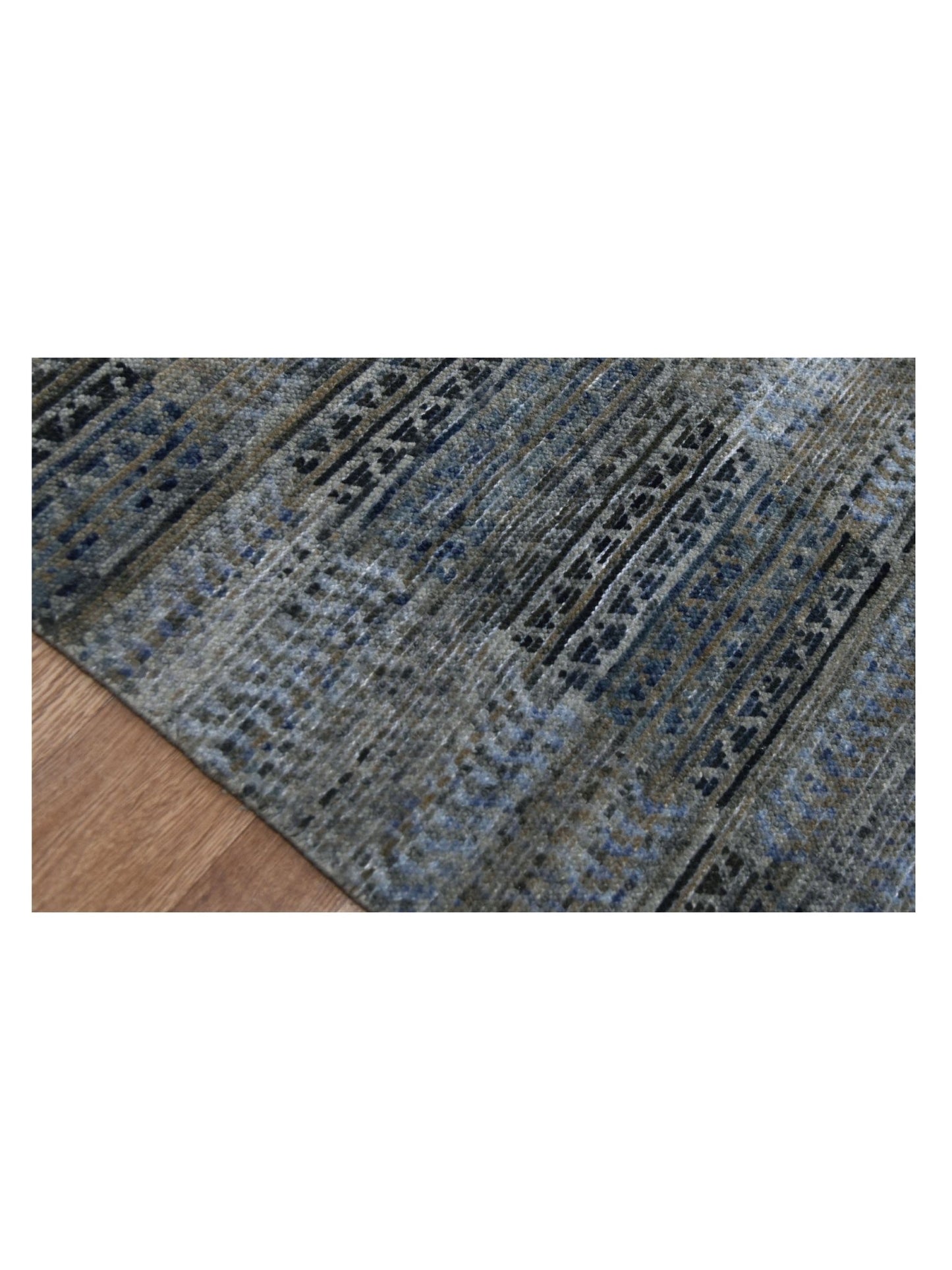 Limited LISMORE LI - 108 GRAYISH BLUE Transitional Knotted Rug - Rugs - Limited - Atlanta Designer Rugs