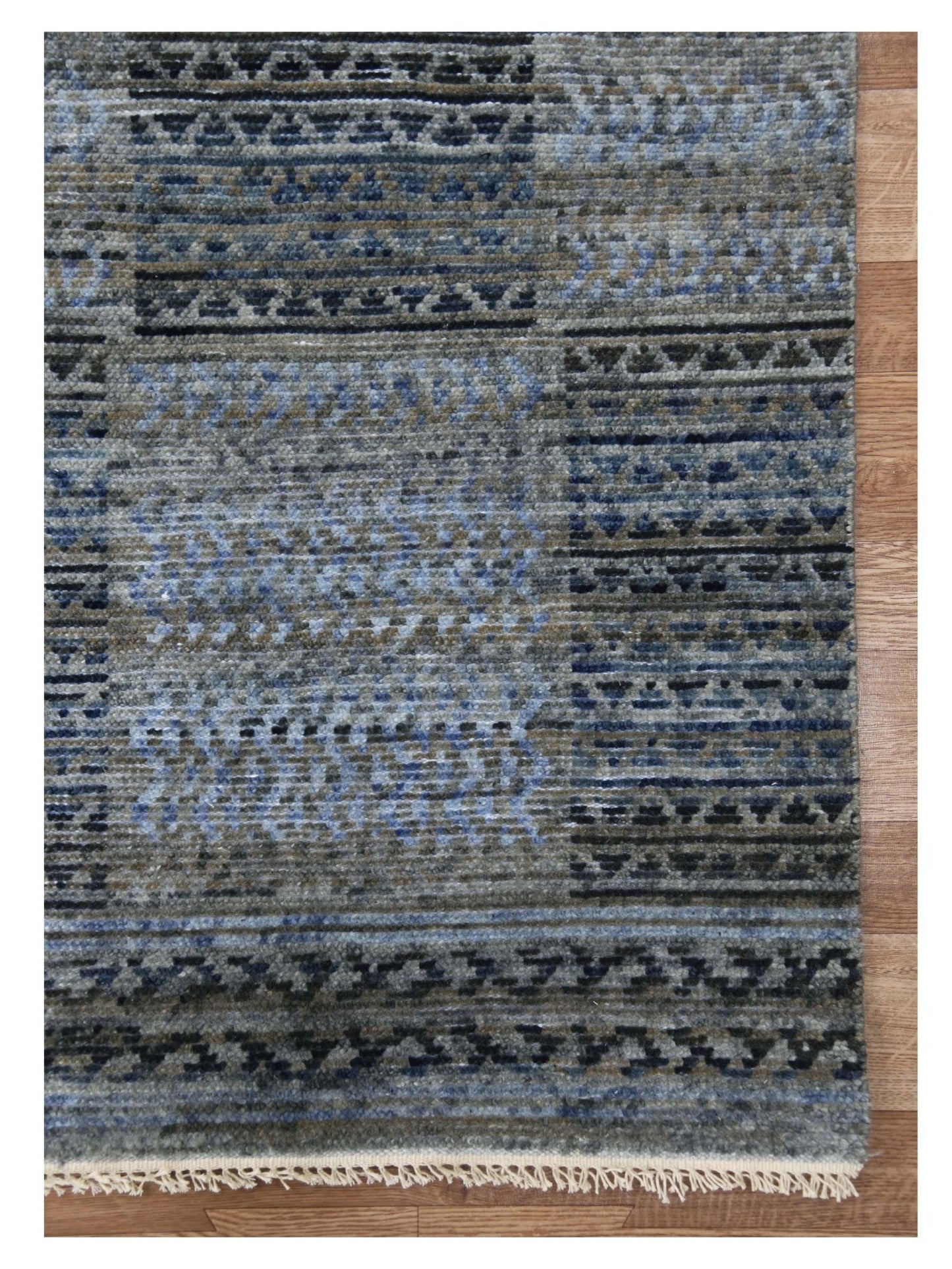 Limited LISMORE LI - 108 GRAYISH BLUE Transitional Knotted Rug - Rugs - Limited - Atlanta Designer Rugs