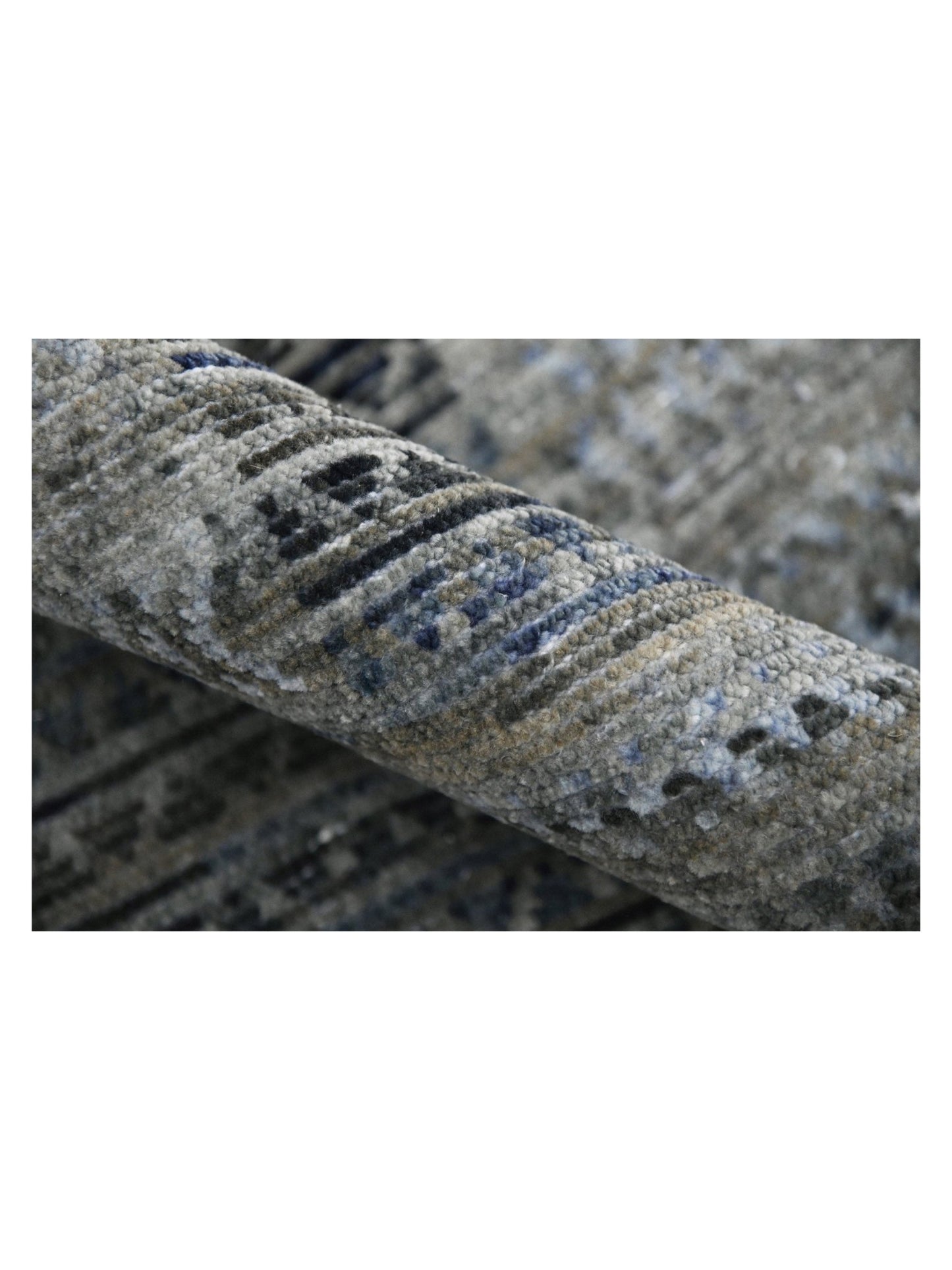 Limited LISMORE LI - 108 GRAYISH BLUE Transitional Knotted Rug - Rugs - Limited - Atlanta Designer Rugs