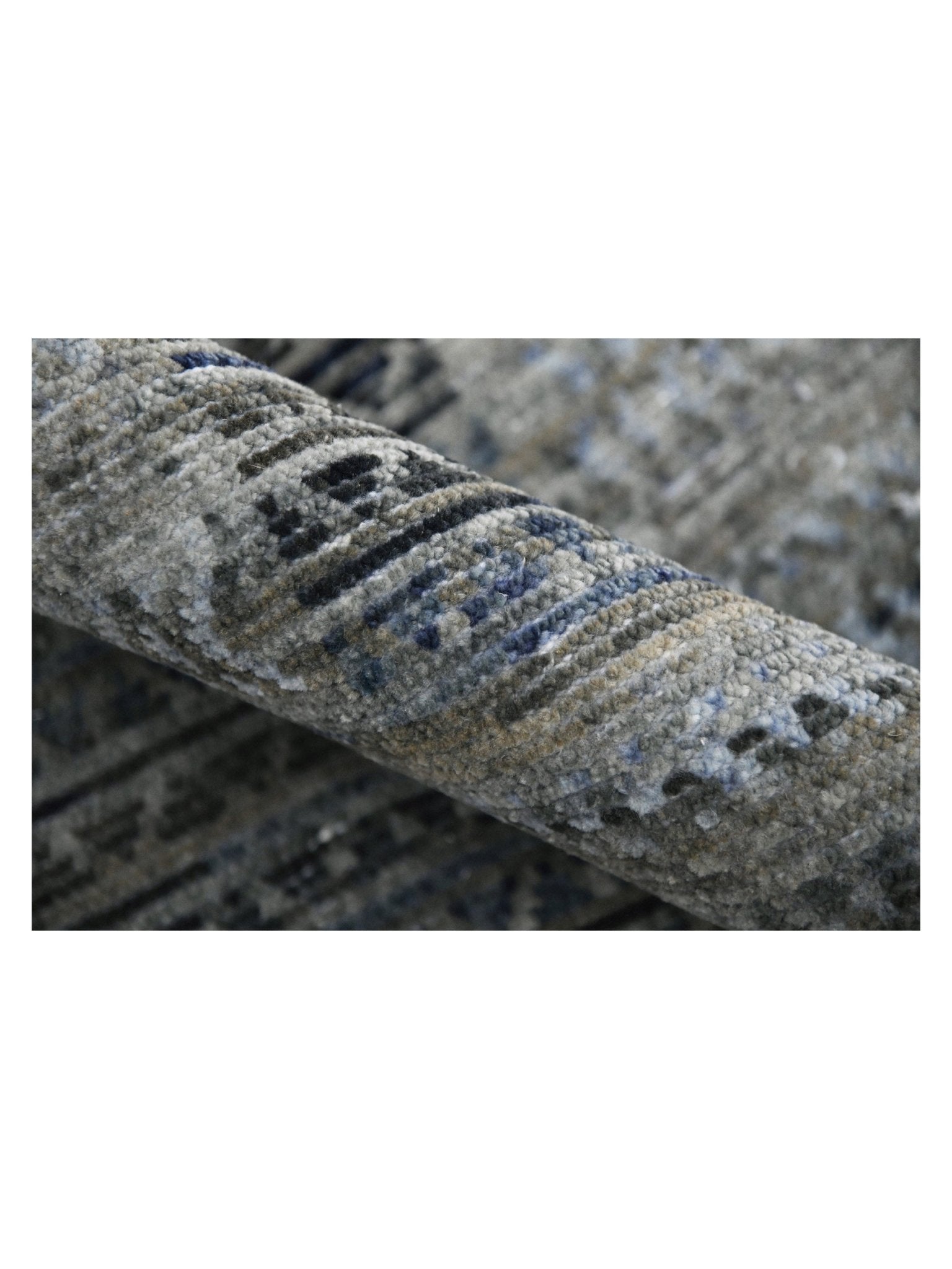 Limited LISMORE LI - 108 GRAYISH BLUE Transitional Knotted Rug - Rugs - Limited - Atlanta Designer Rugs